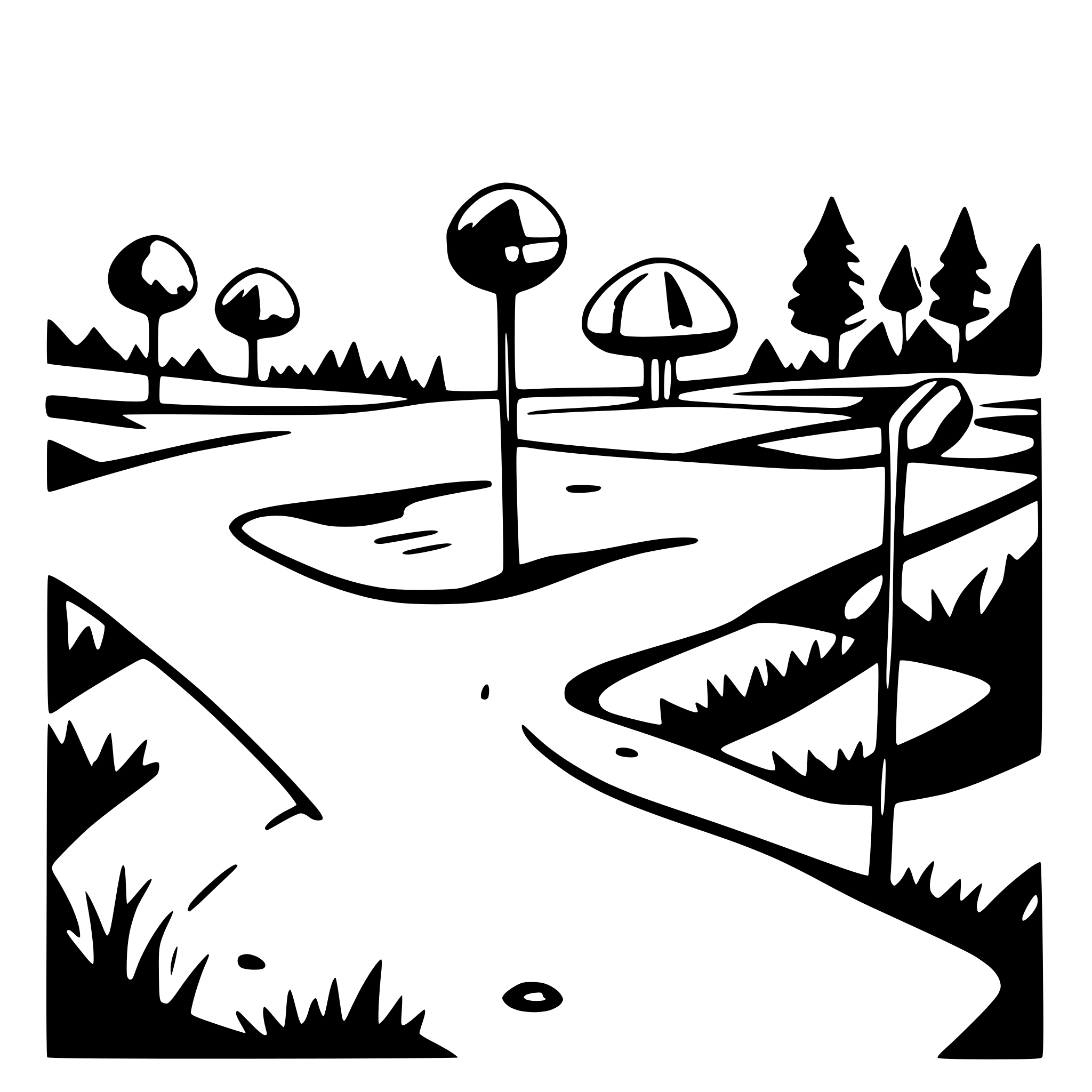 AI-generated SVG of 'golf course'