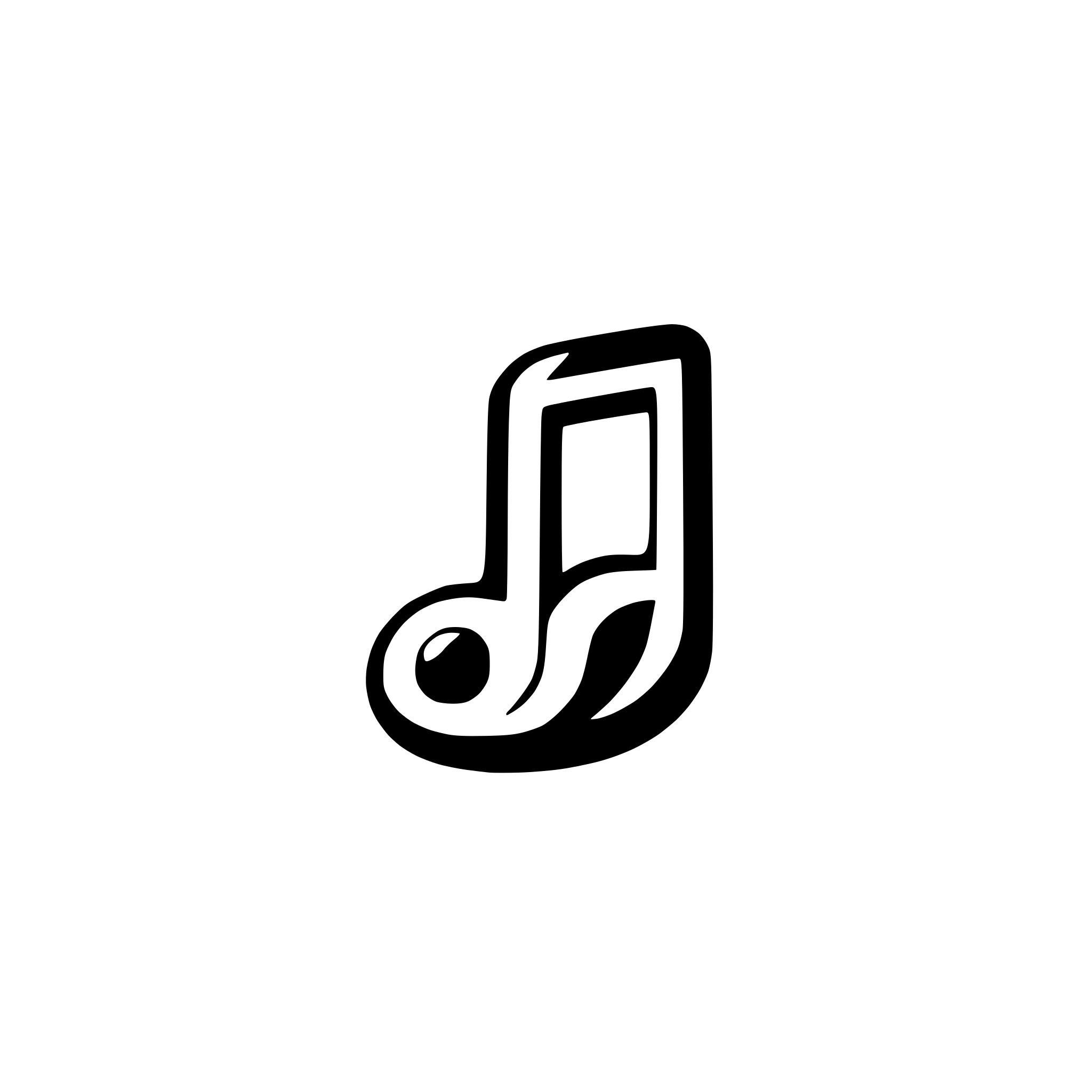 AI-generated SVG of a Musical Note Fun Cute Minimal App Icon