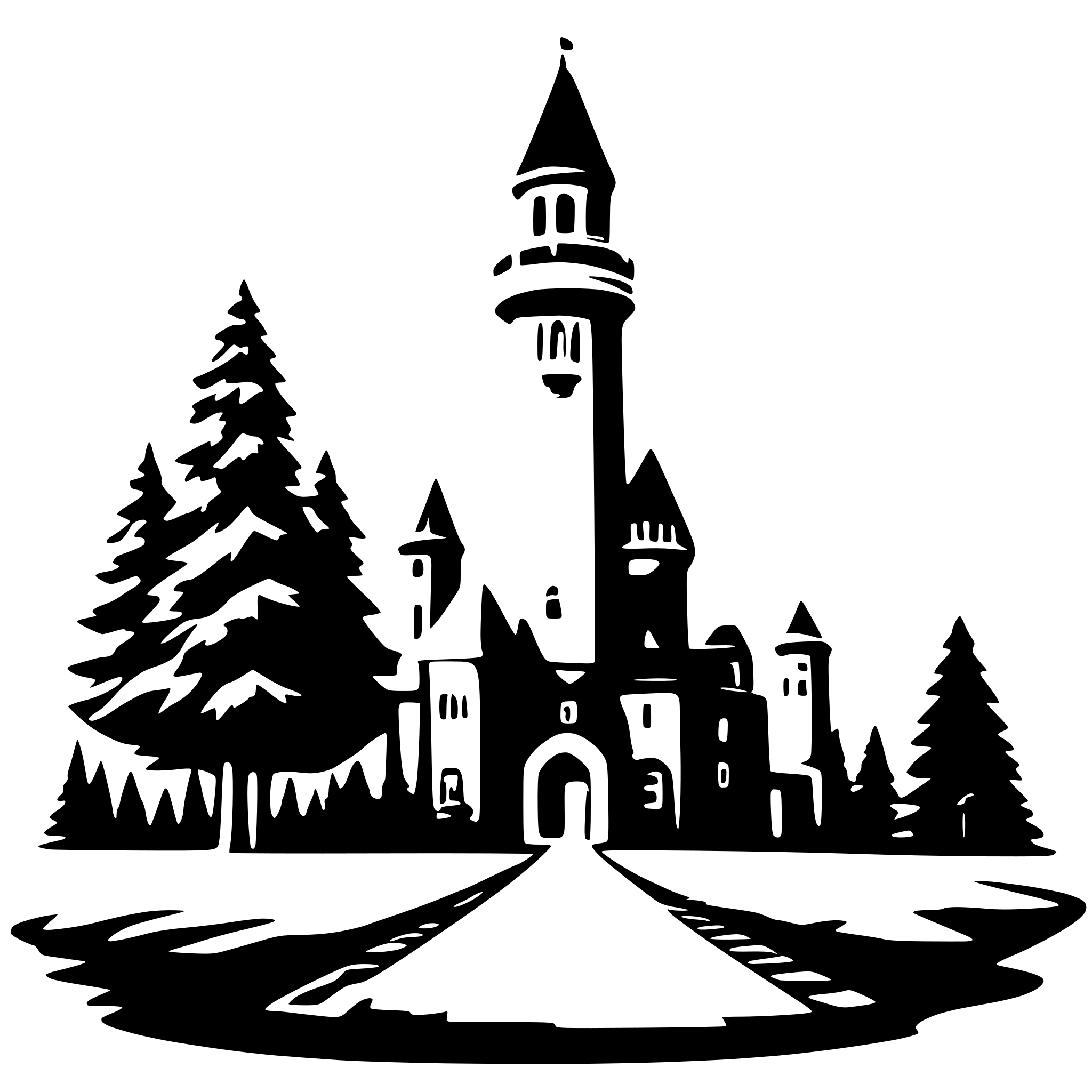 AI-generated SVG of a generate a canada colorfull landmarks with illusion