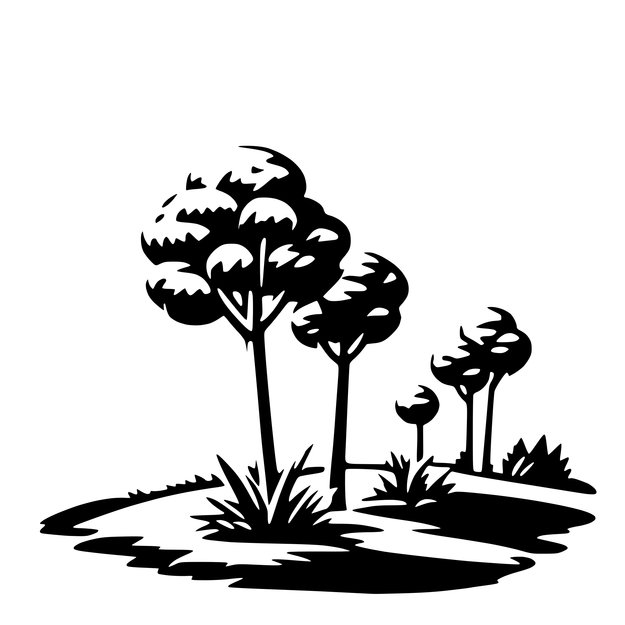AI-generated SVG of a nature beauty