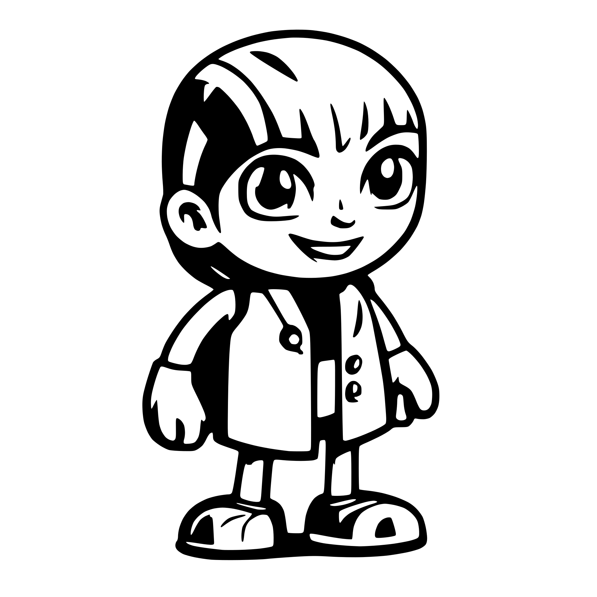 AI-generated SVG of a embedded systems