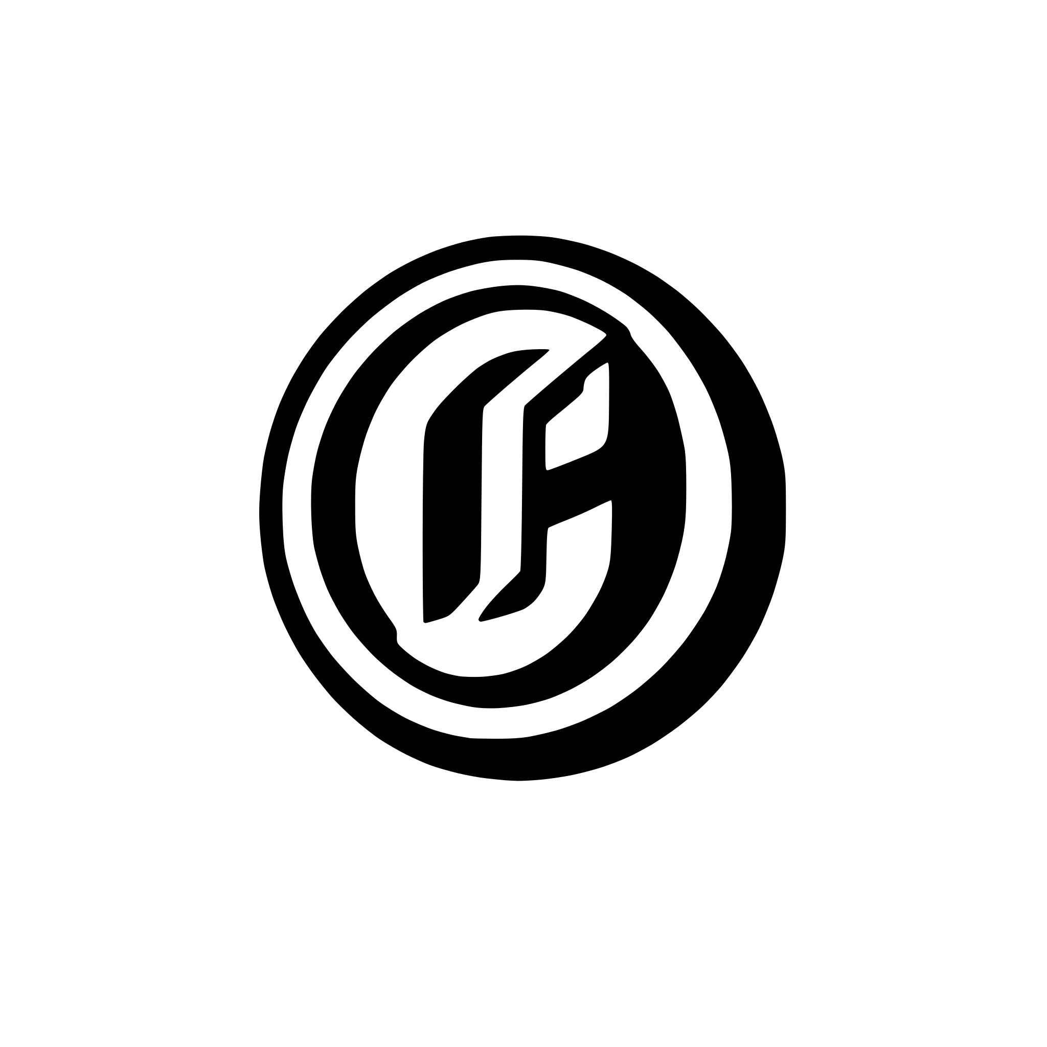 AI-generated SVG of a sleek logo of a styled C and G