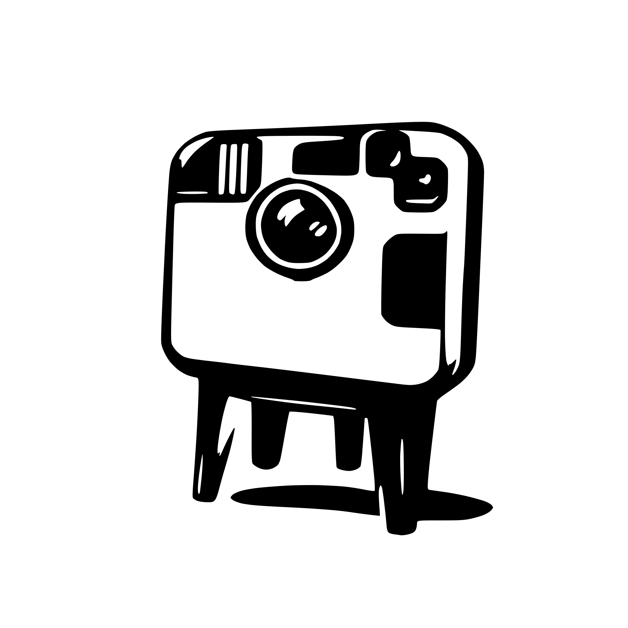 AI-generated SVG of a instagram
