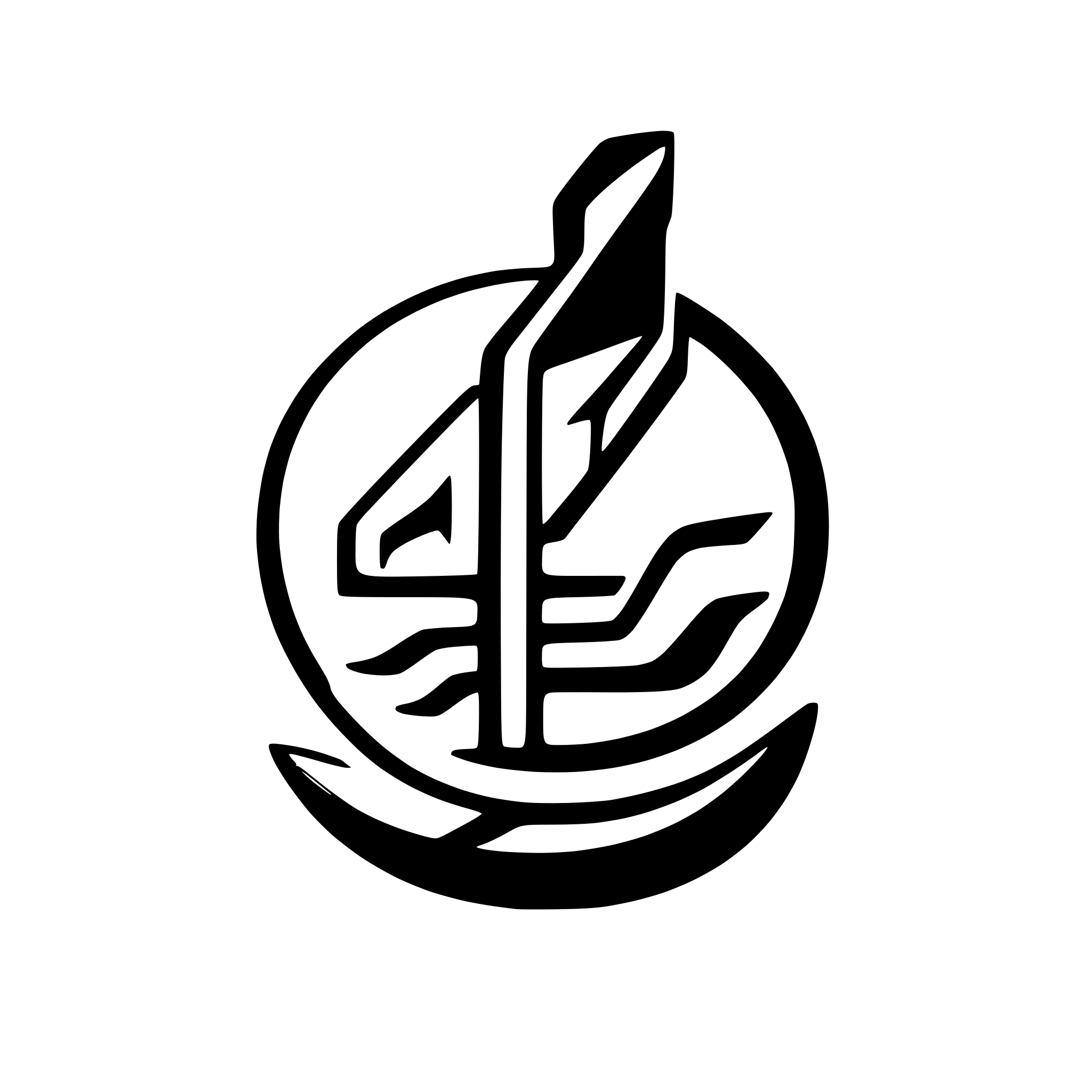 AI-generated SVG of 'a logo of a light weight productivity tool that is a linar slide by slide presentaiton tool. minimalistic and cool'