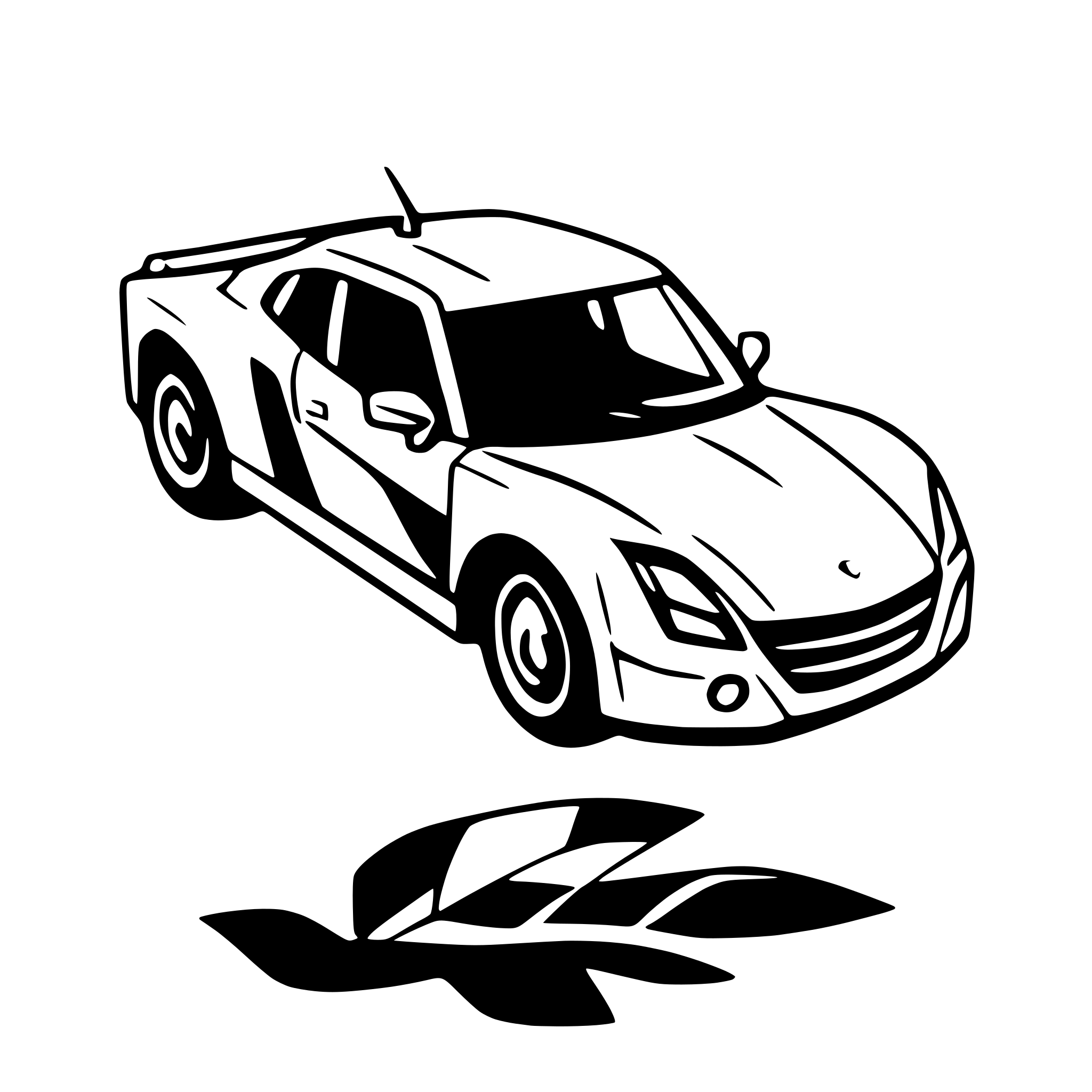 AI-generated SVG of a zetor 25
