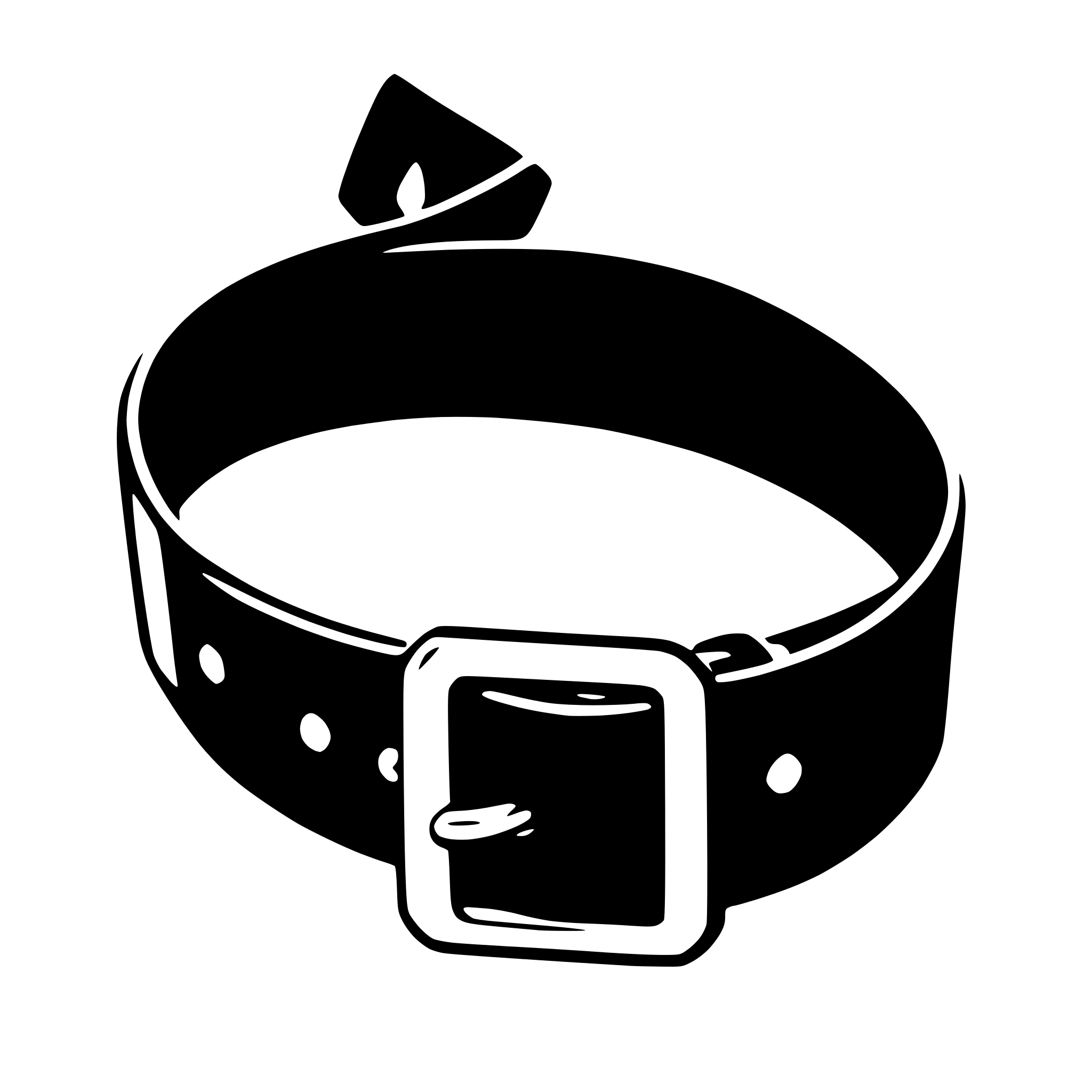 AI-generated SVG of 'belt'