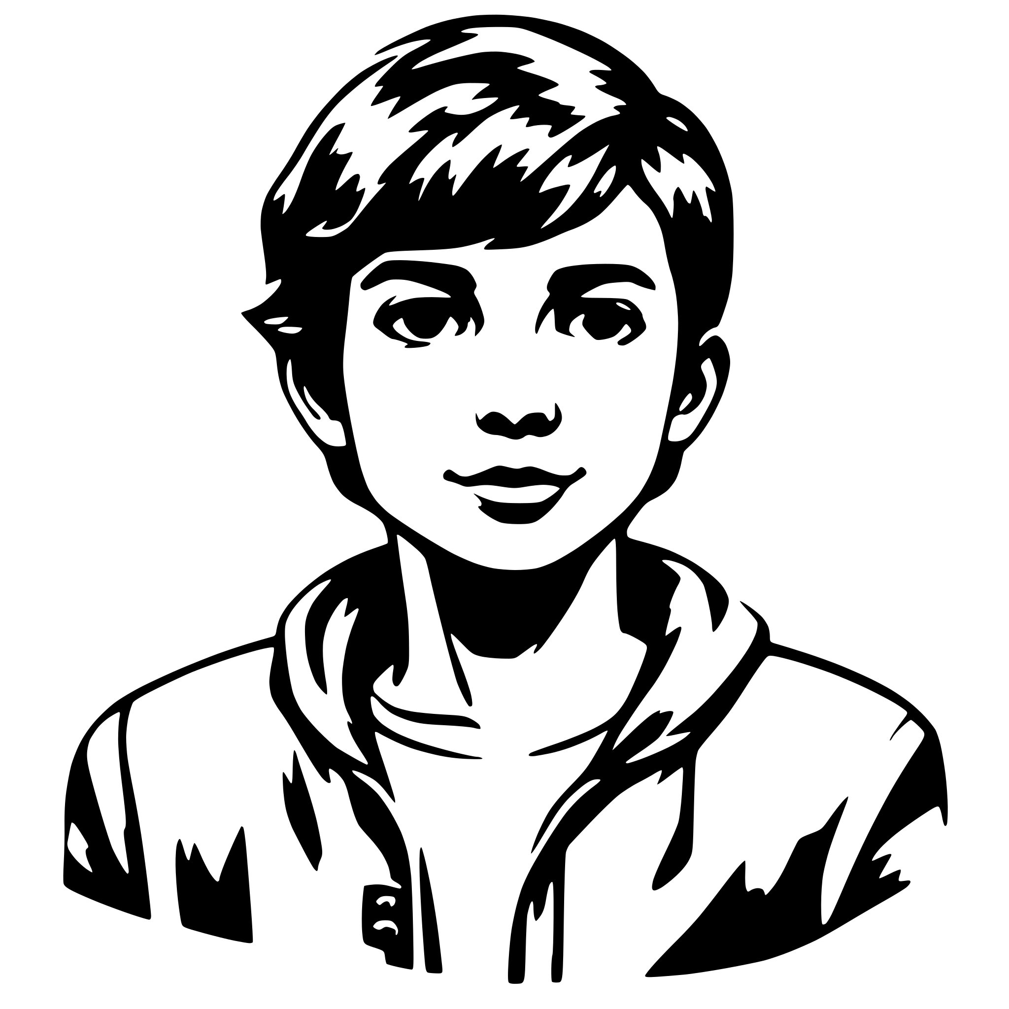 AI-generated SVG of 'teen boy'