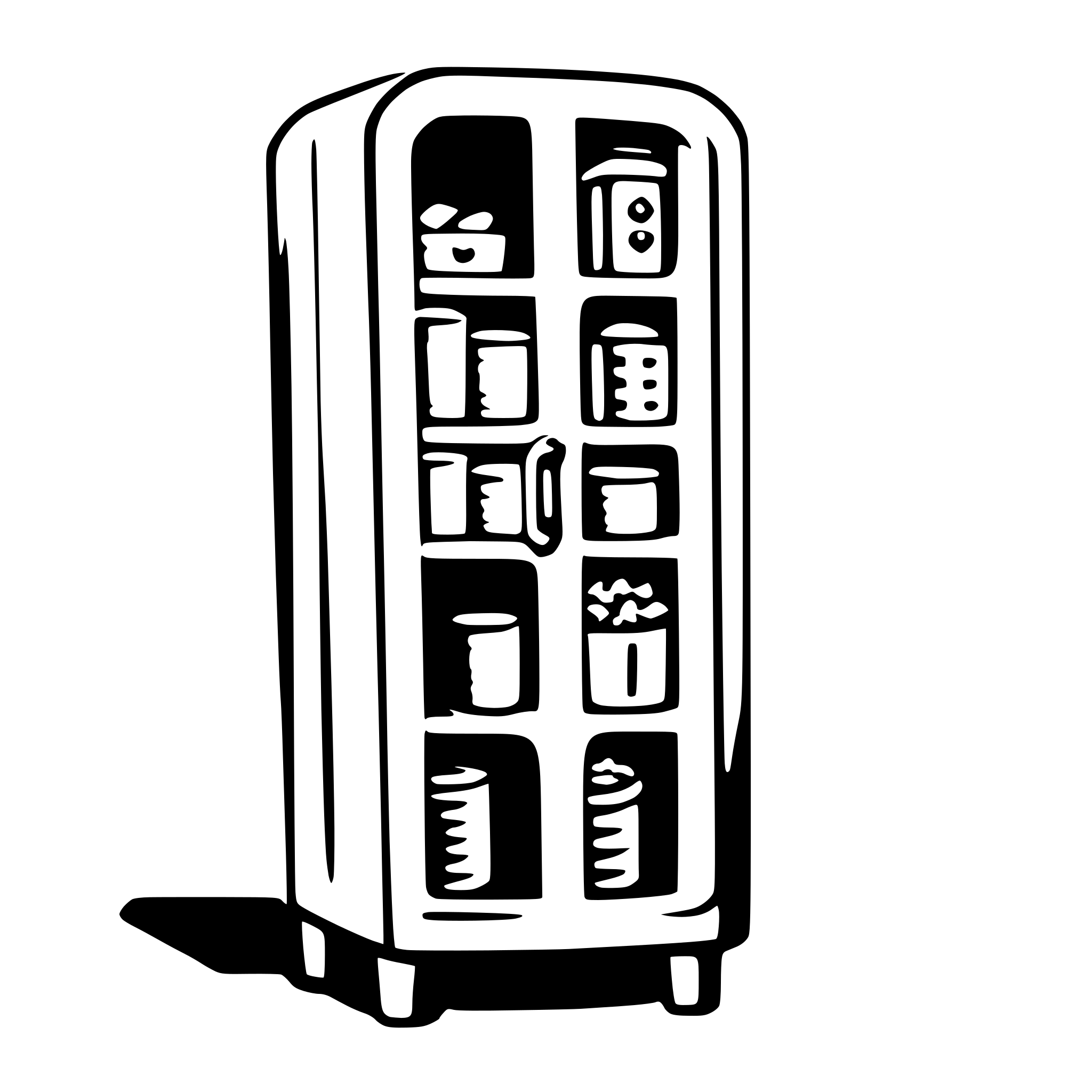 AI-generated SVG of 'fridge'
