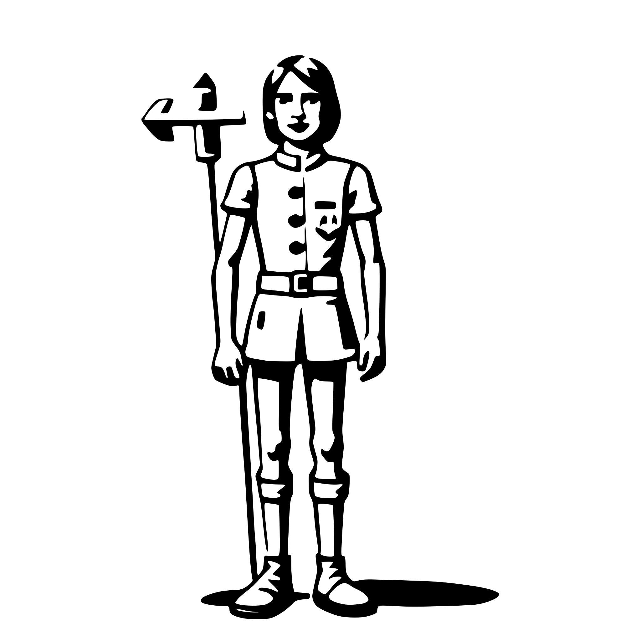 AI-generated SVG of 'lifeguard'