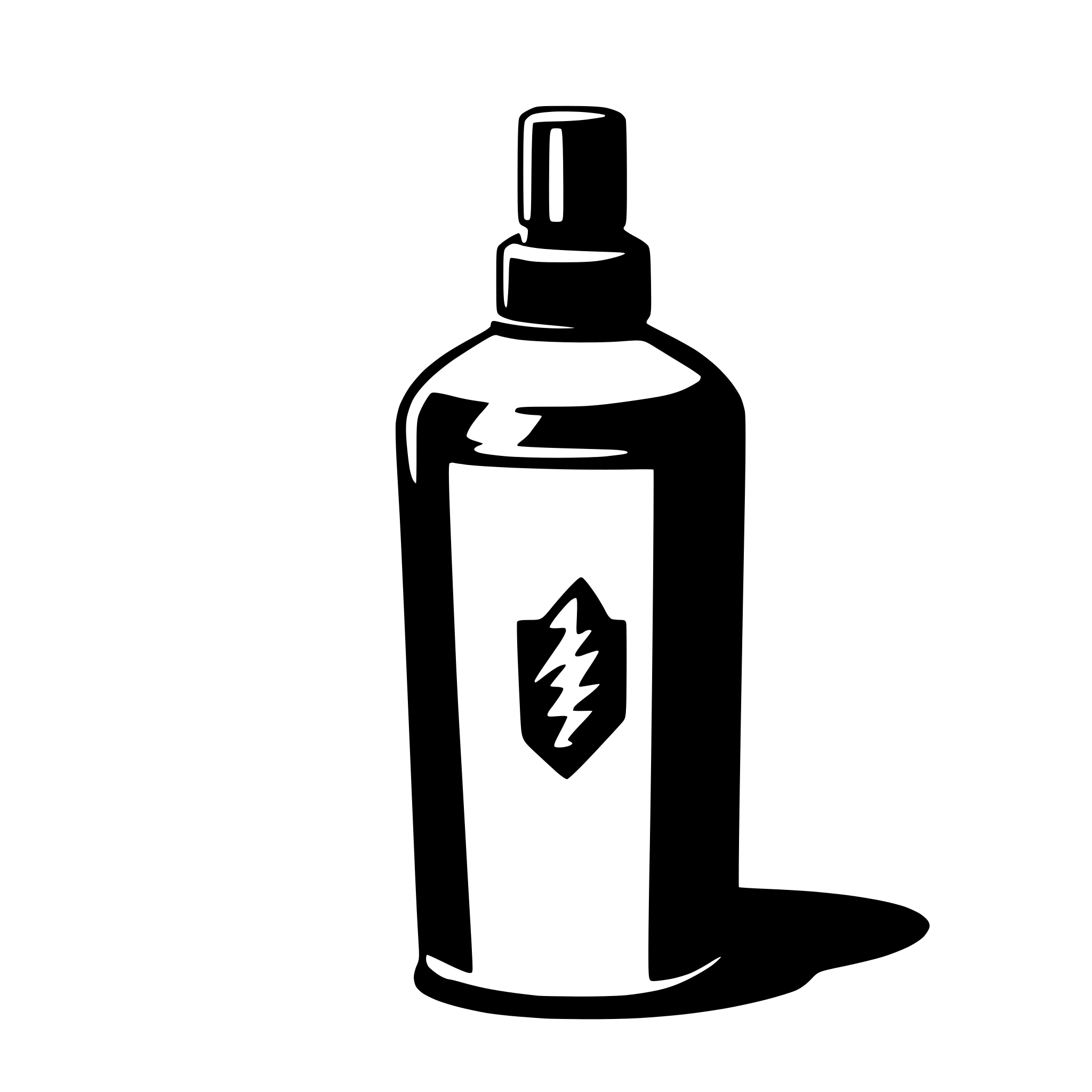 AI-generated SVG of 'detergent bottle'