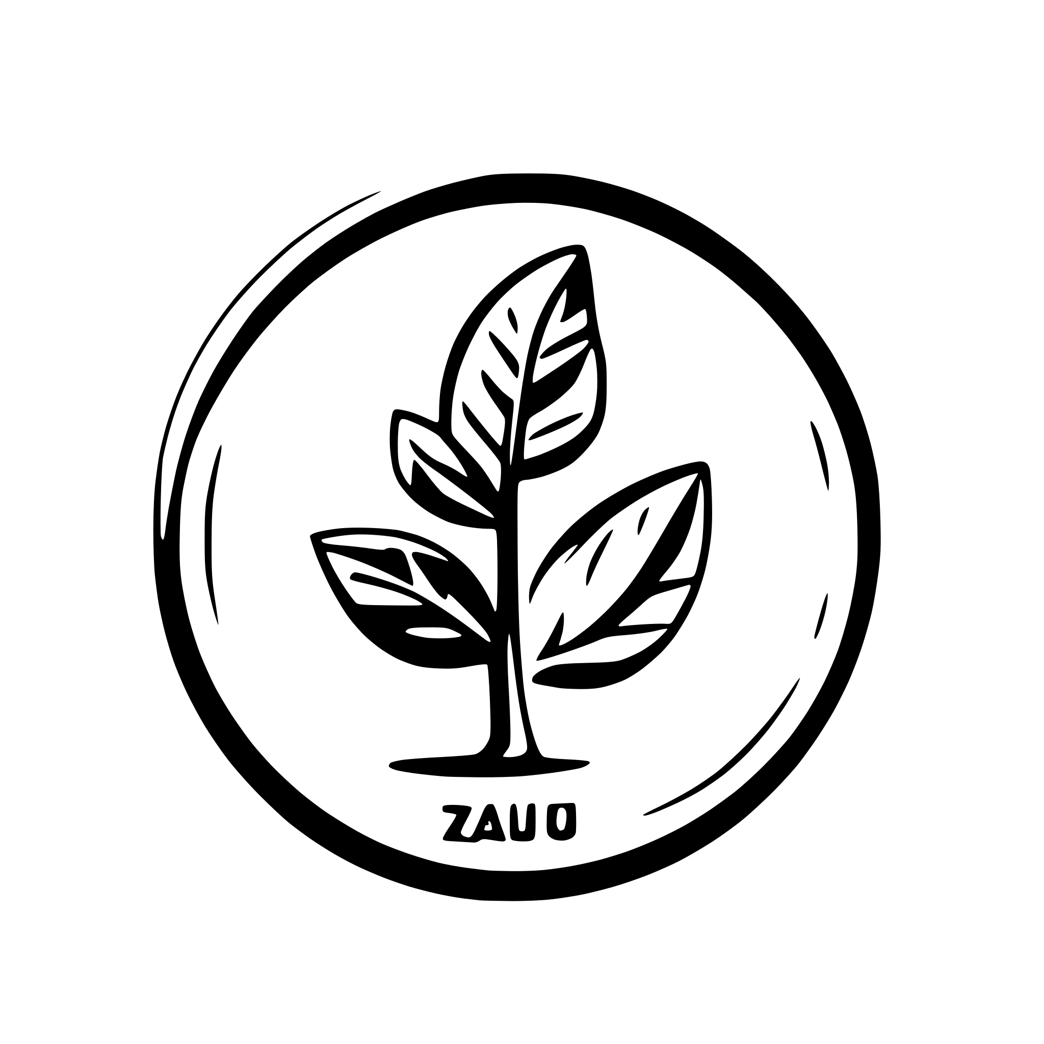 AI-generated SVG of a Logo for ZAUS distillery