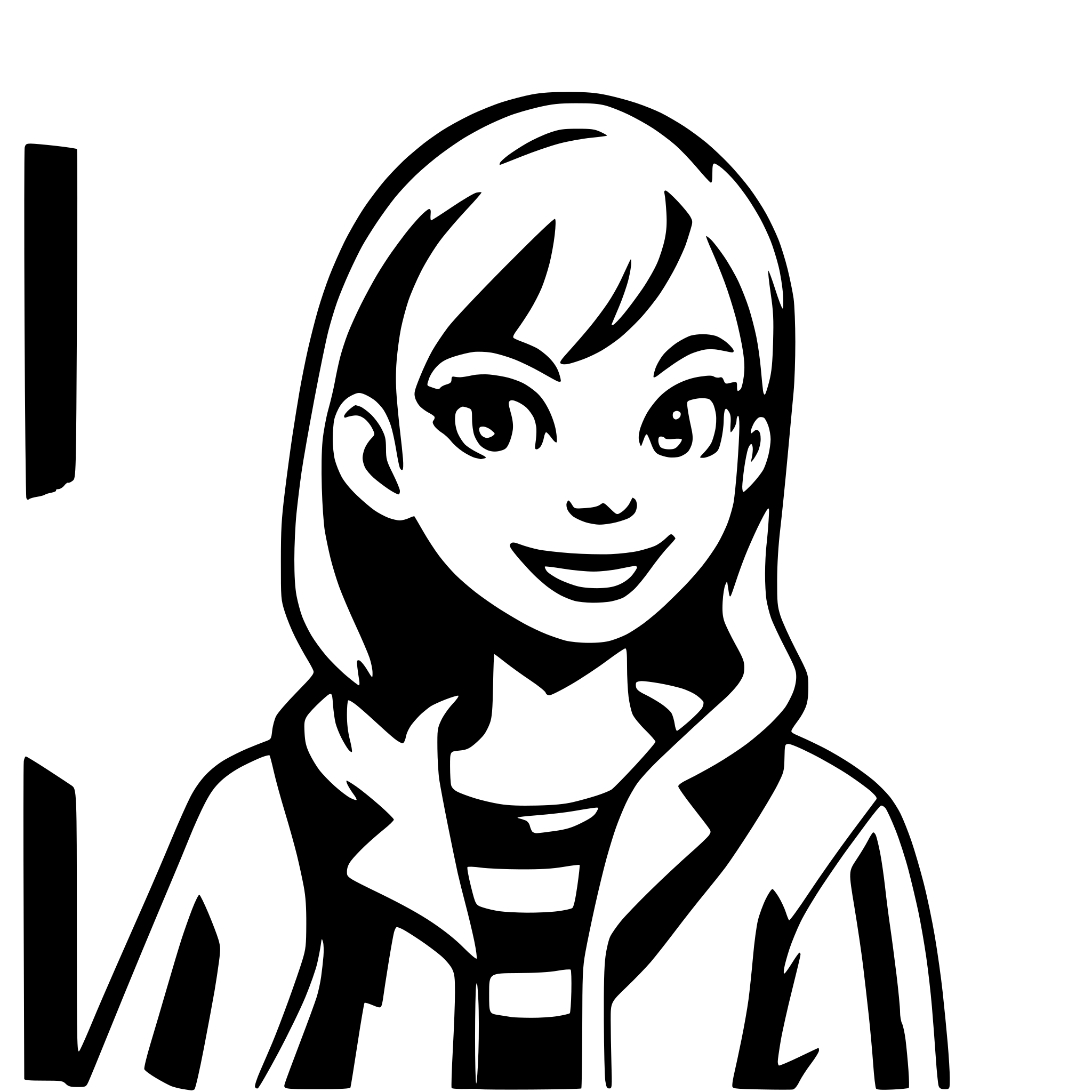 AI-generated SVG of 'Person, upper half'