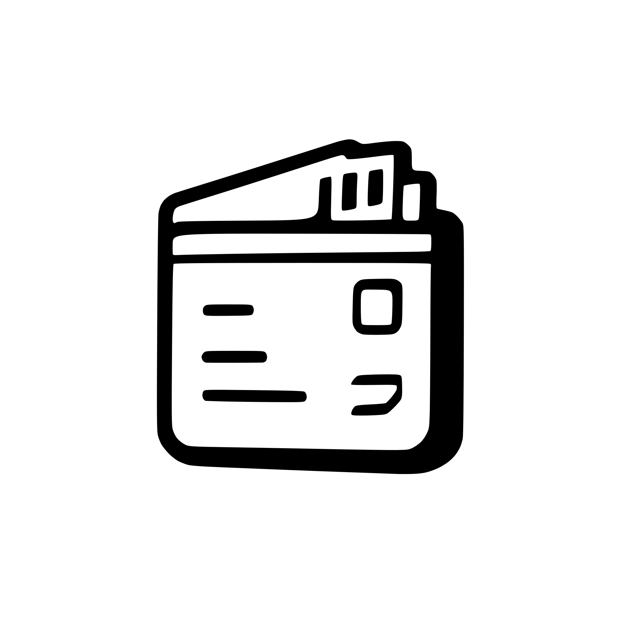 AI-generated SVG of a A simple wallet with a single credit card visible. AI-generated SVG of a A simple wallet with a single credit card visible.