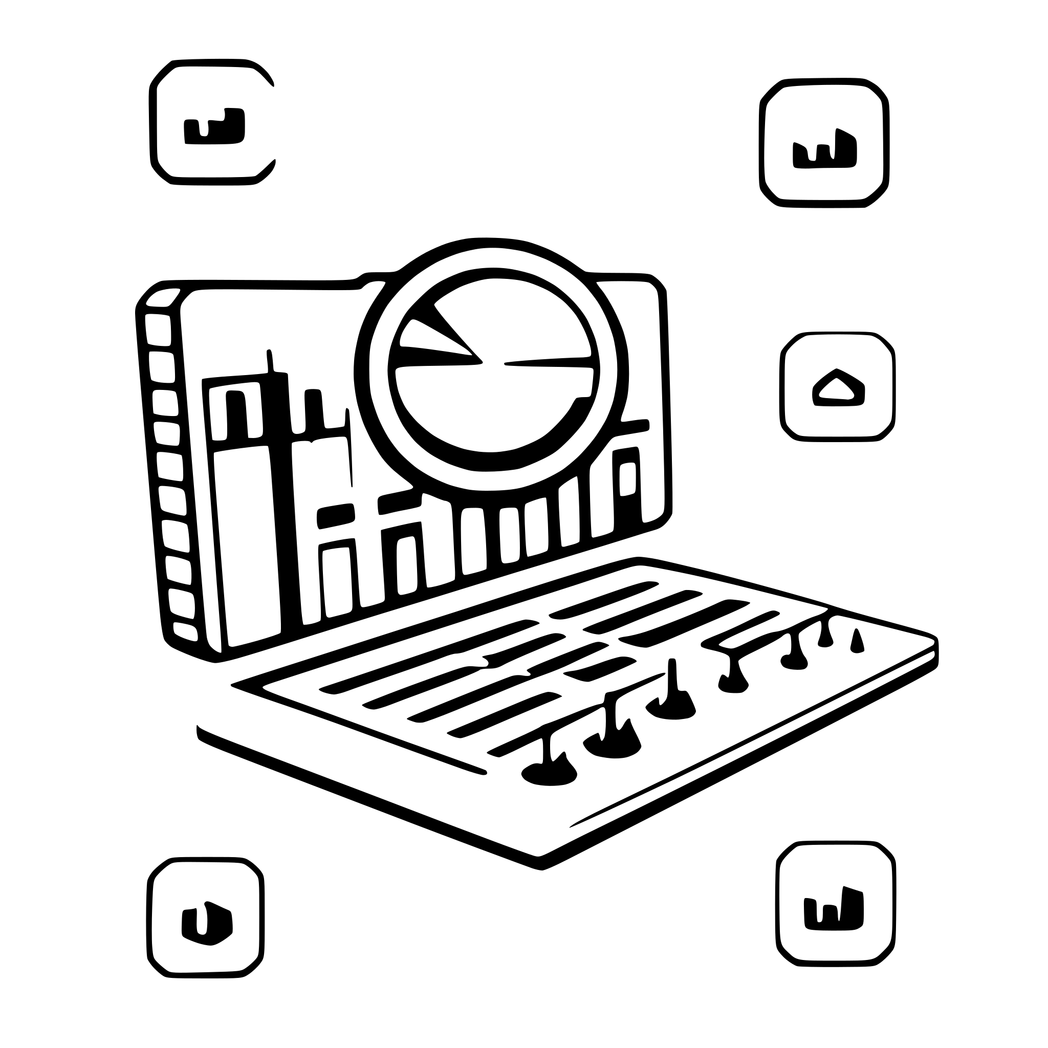AI-generated SVG of a enhance the floating color chart elements and olorize