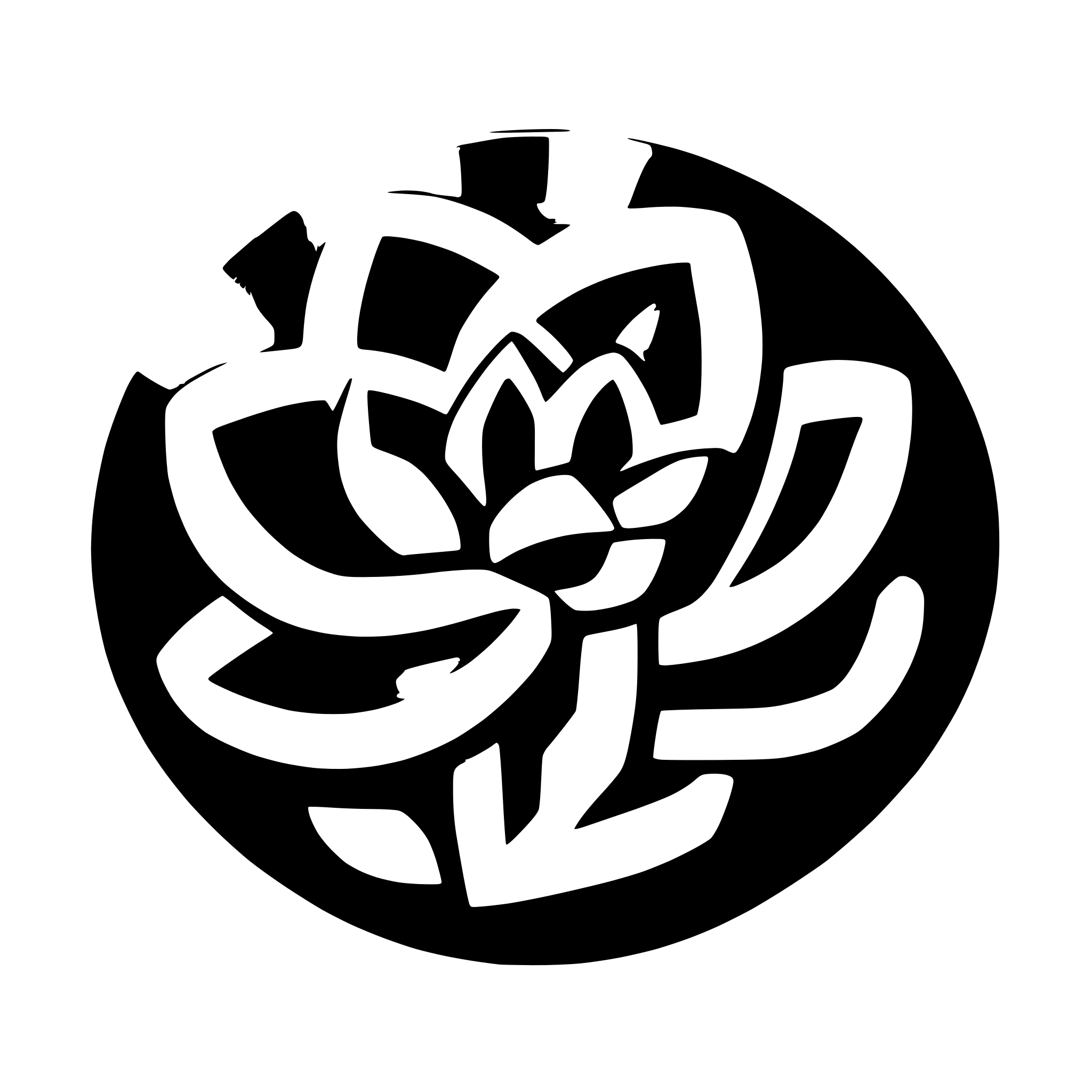AI-generated SVG of a A futuristic flower Icon, shaded purple and dark grey, 3d geometric motif