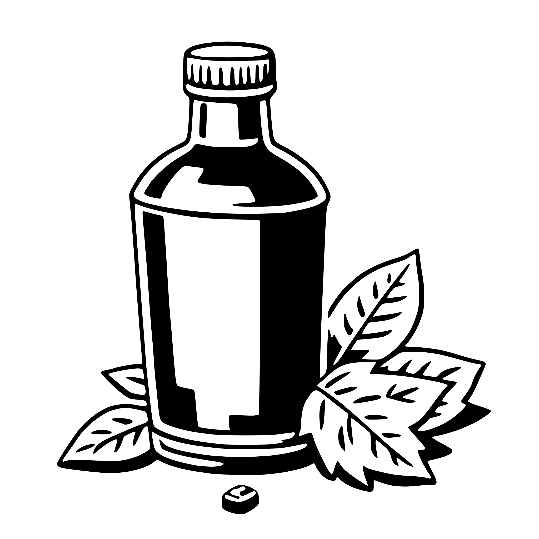 AI-generated SVG of a maple syrup