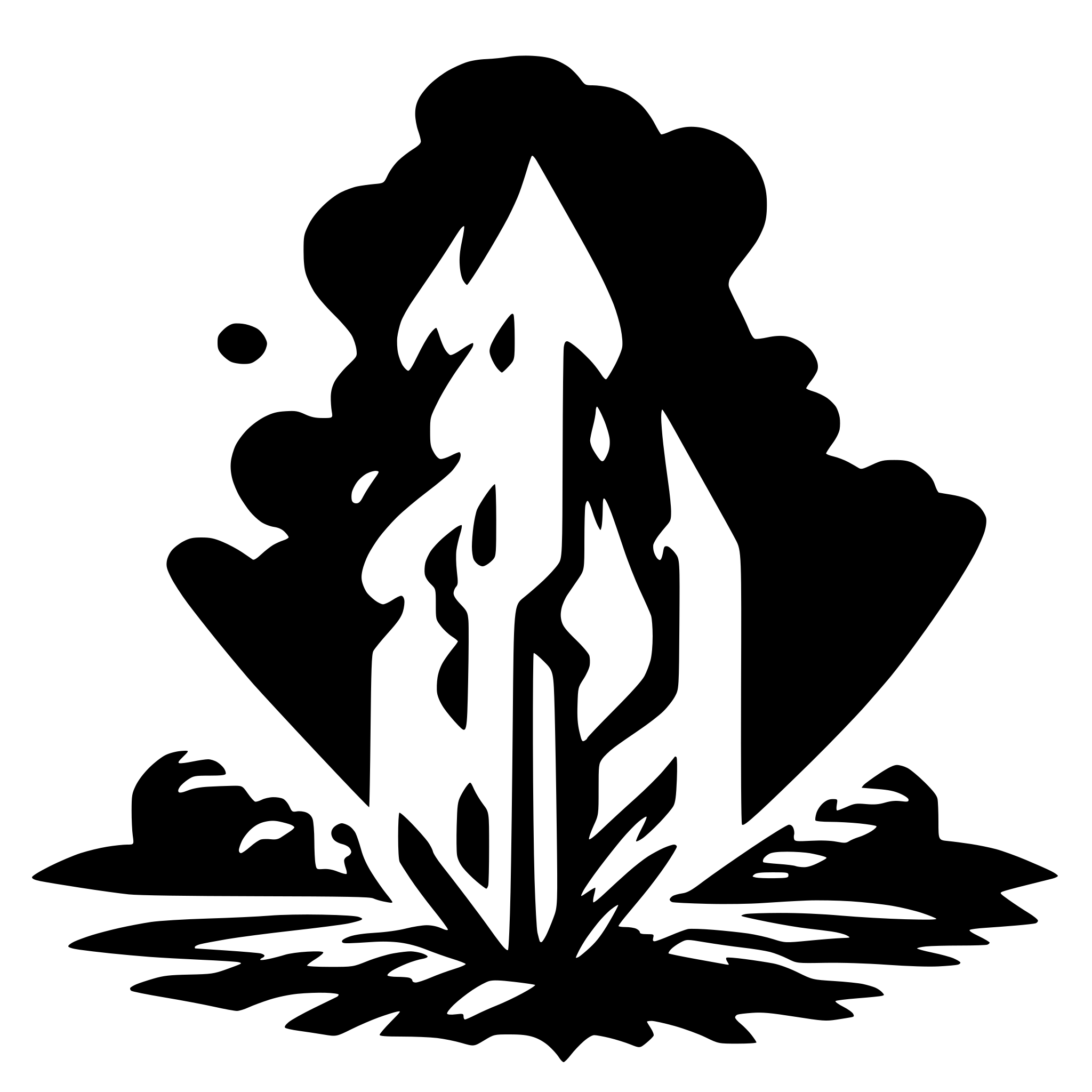 AI-generated SVG of 'a flare'