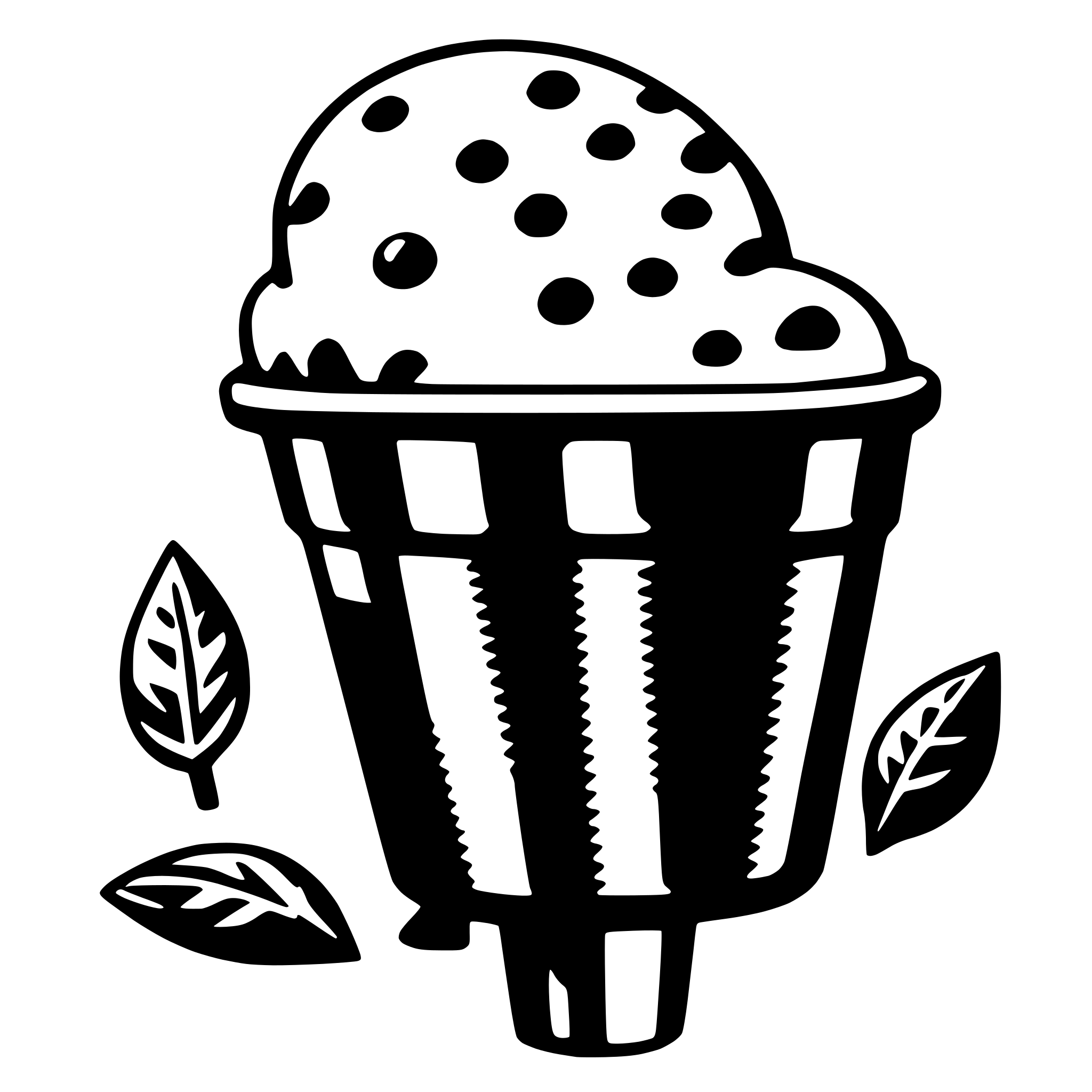 AI-generated SVG of a ice cream