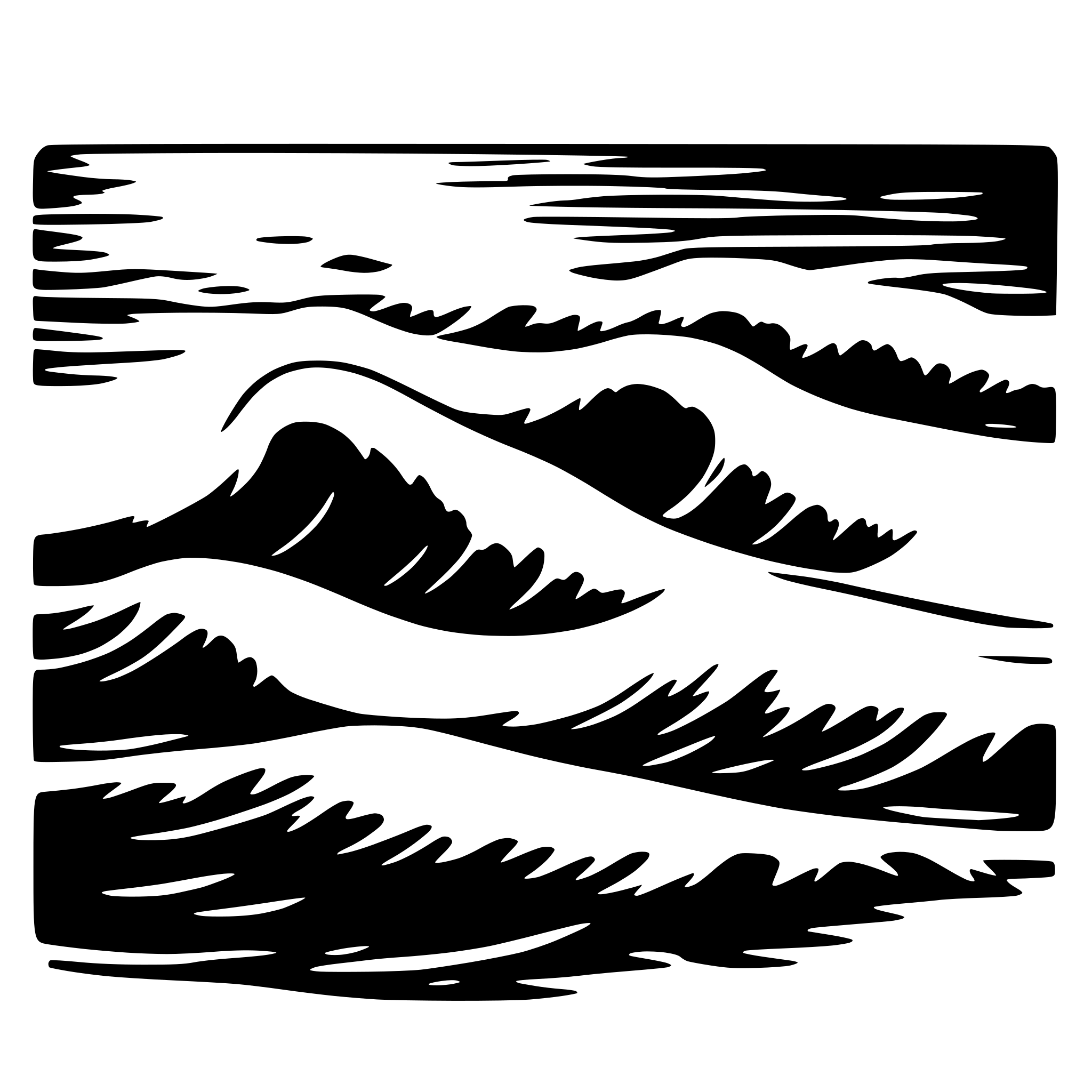 AI-generated SVG of 'waves'