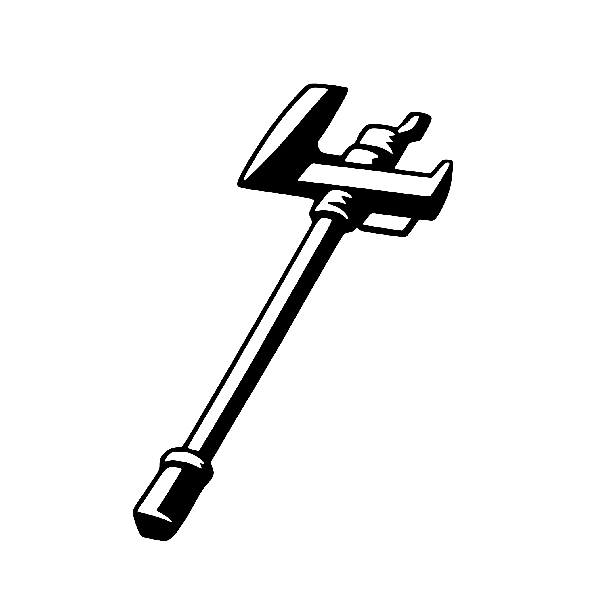 AI-generated SVG of a hammer
