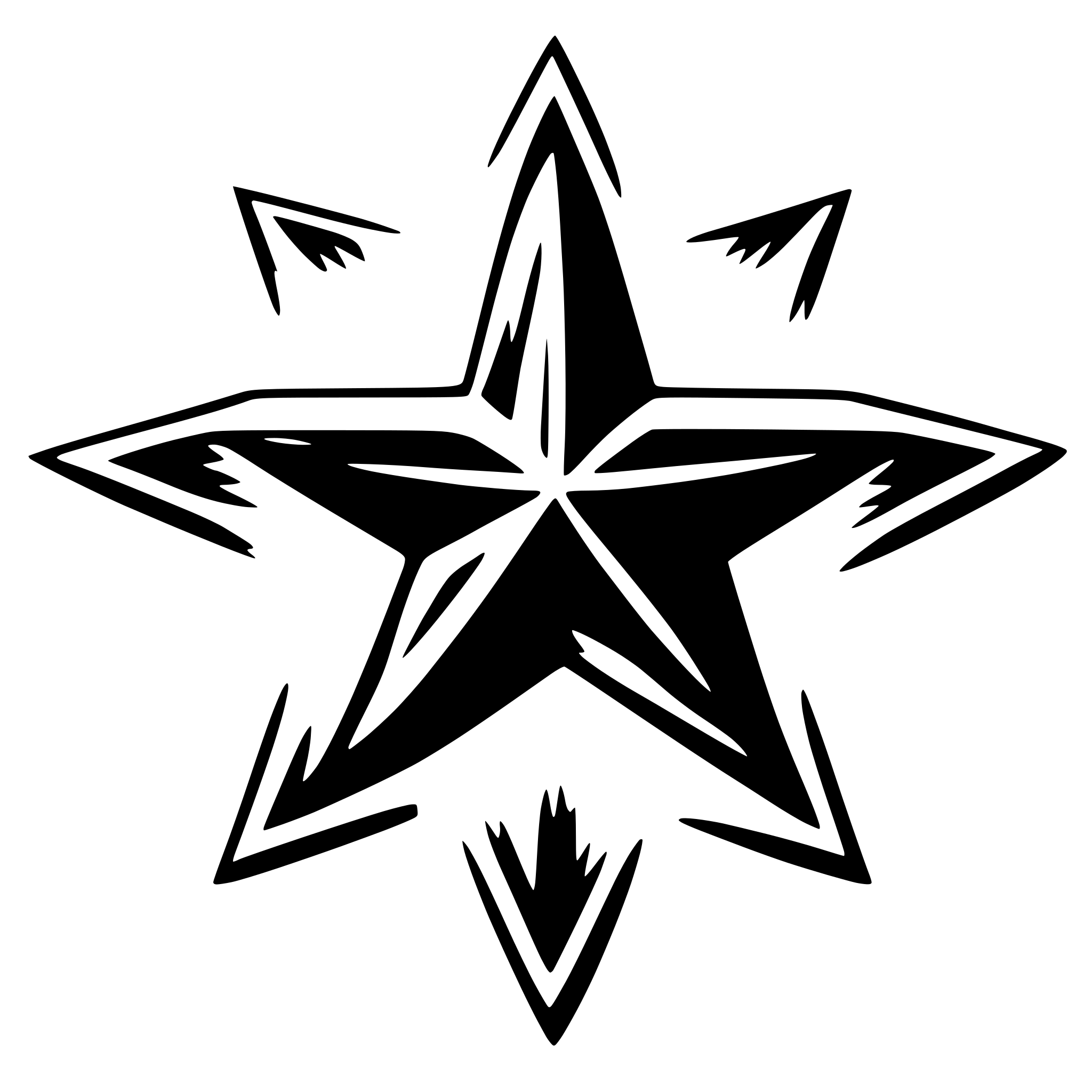AI-generated SVG of a star