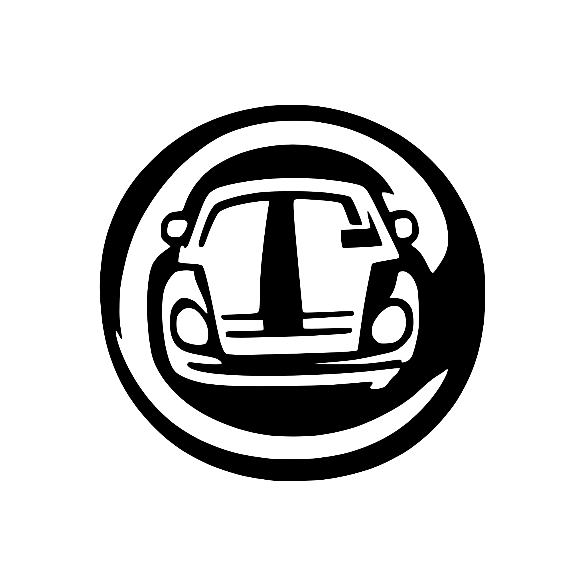 AI-generated SVG of 'car top view'
