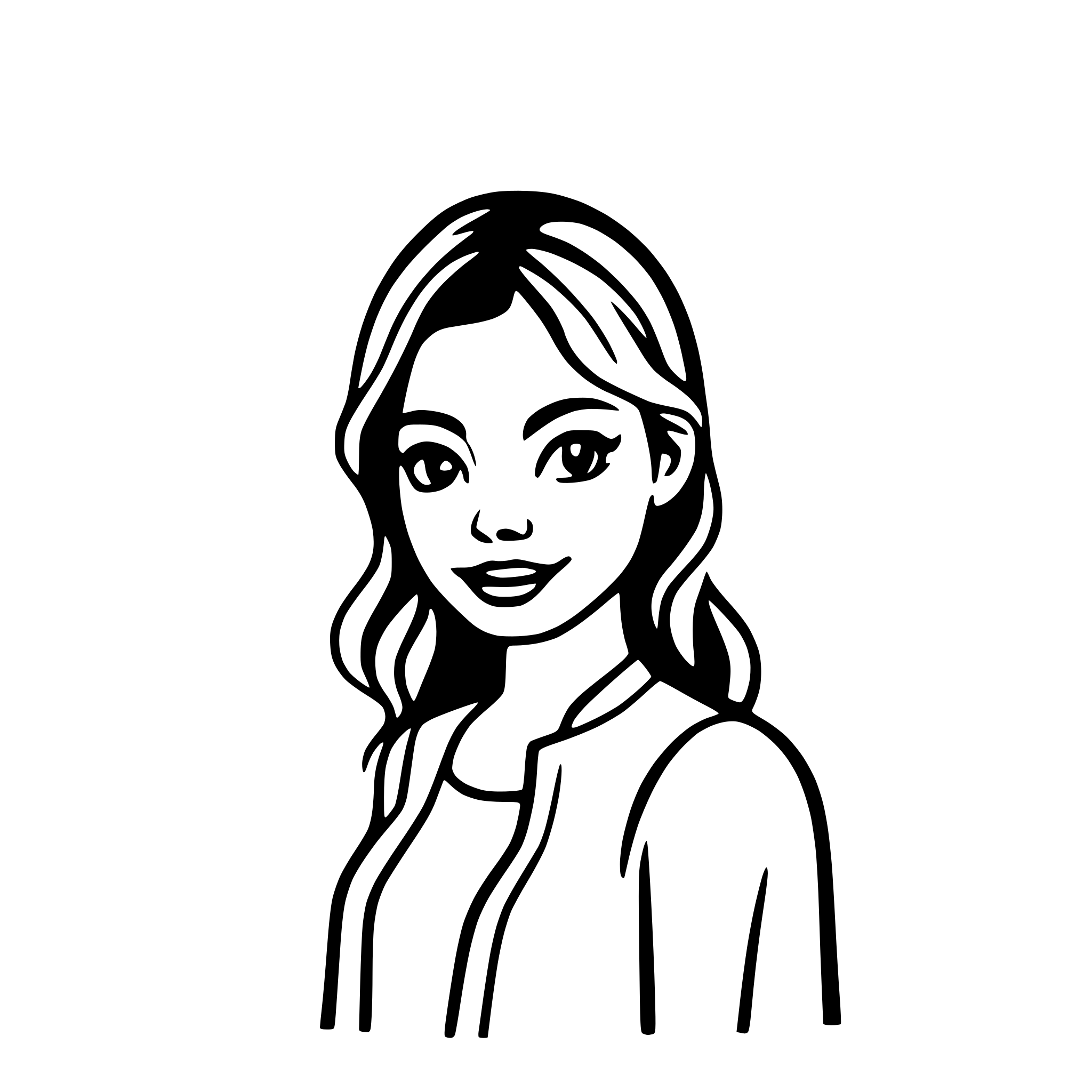 AI-generated SVG of 'saying goodbye'