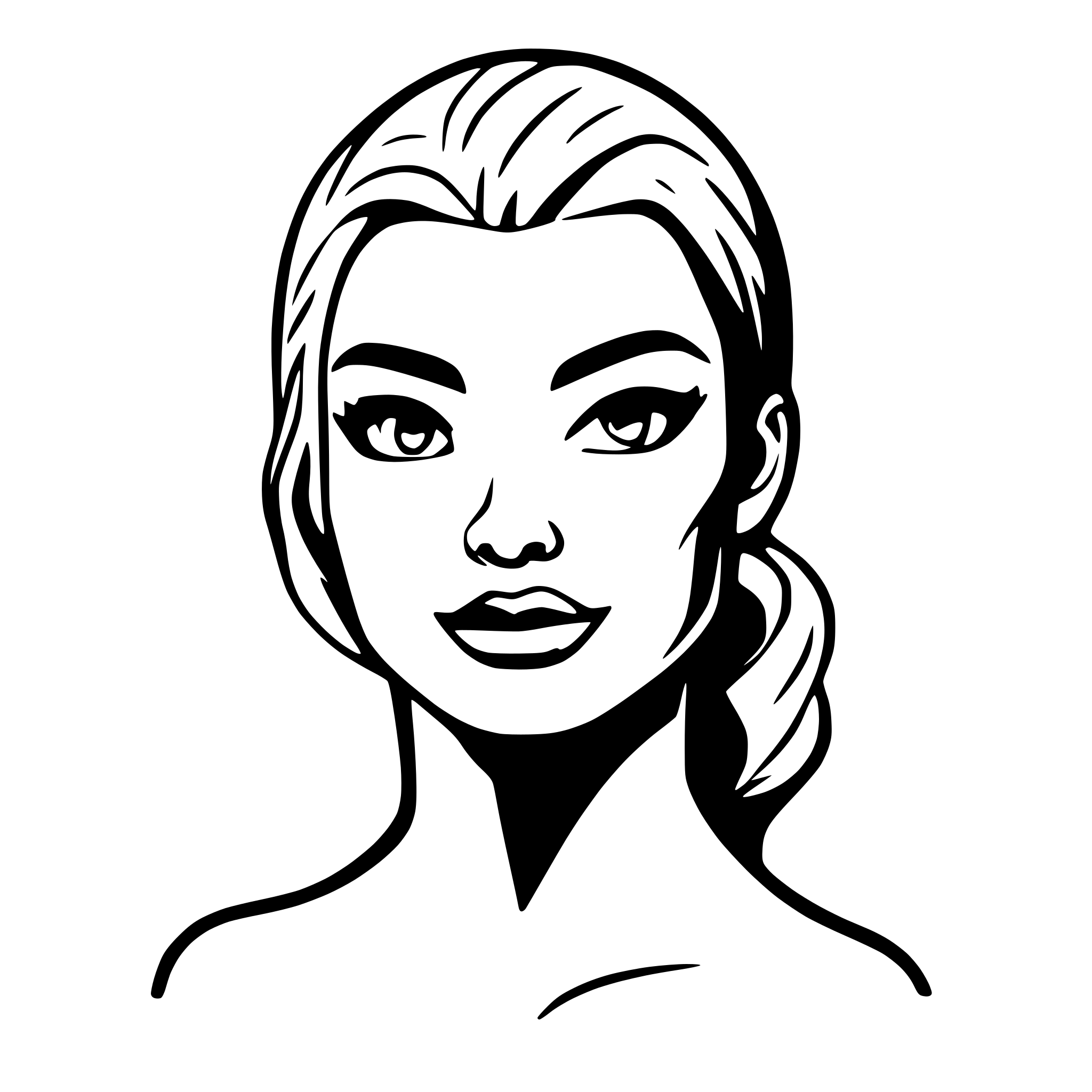 AI-generated SVG of a superhero