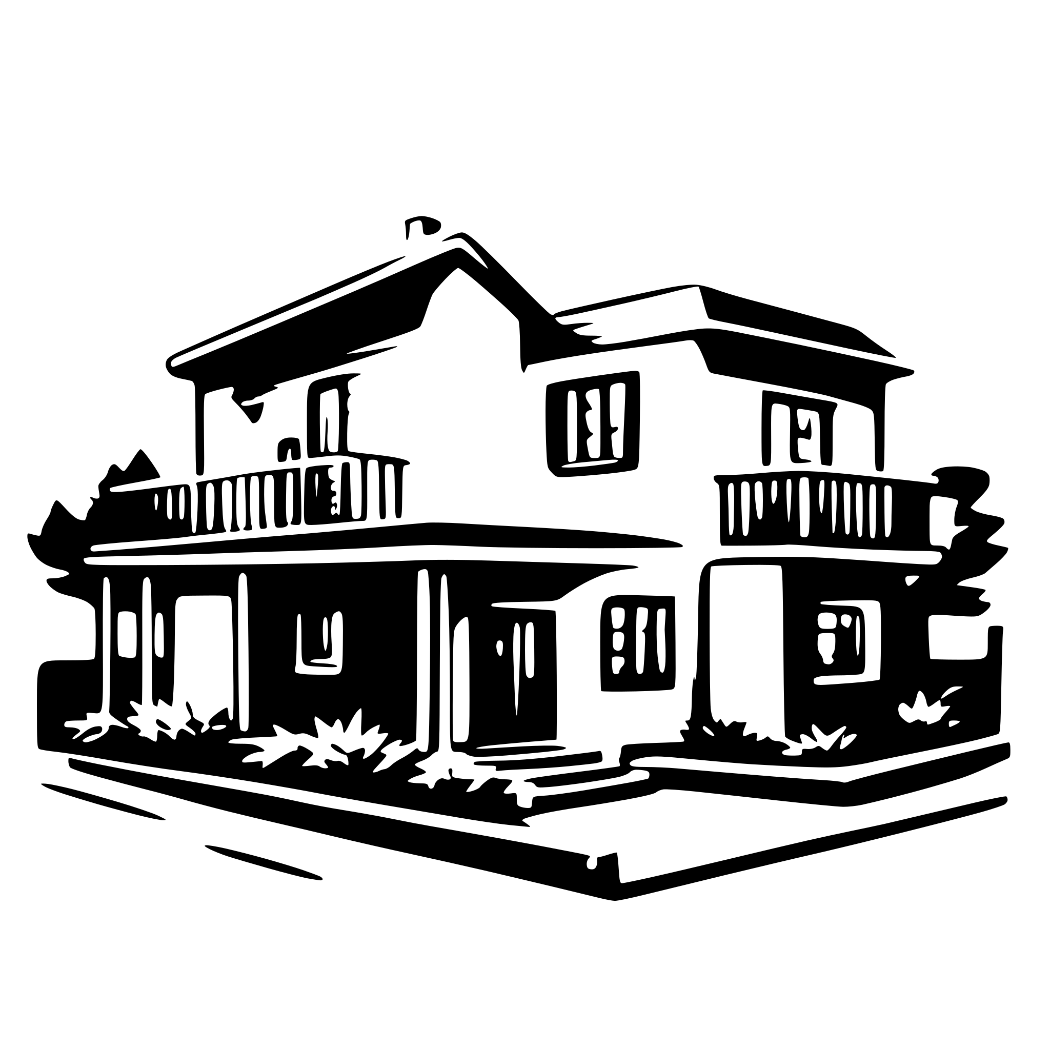 AI-generated SVG of a Venda de casas e apartamentos