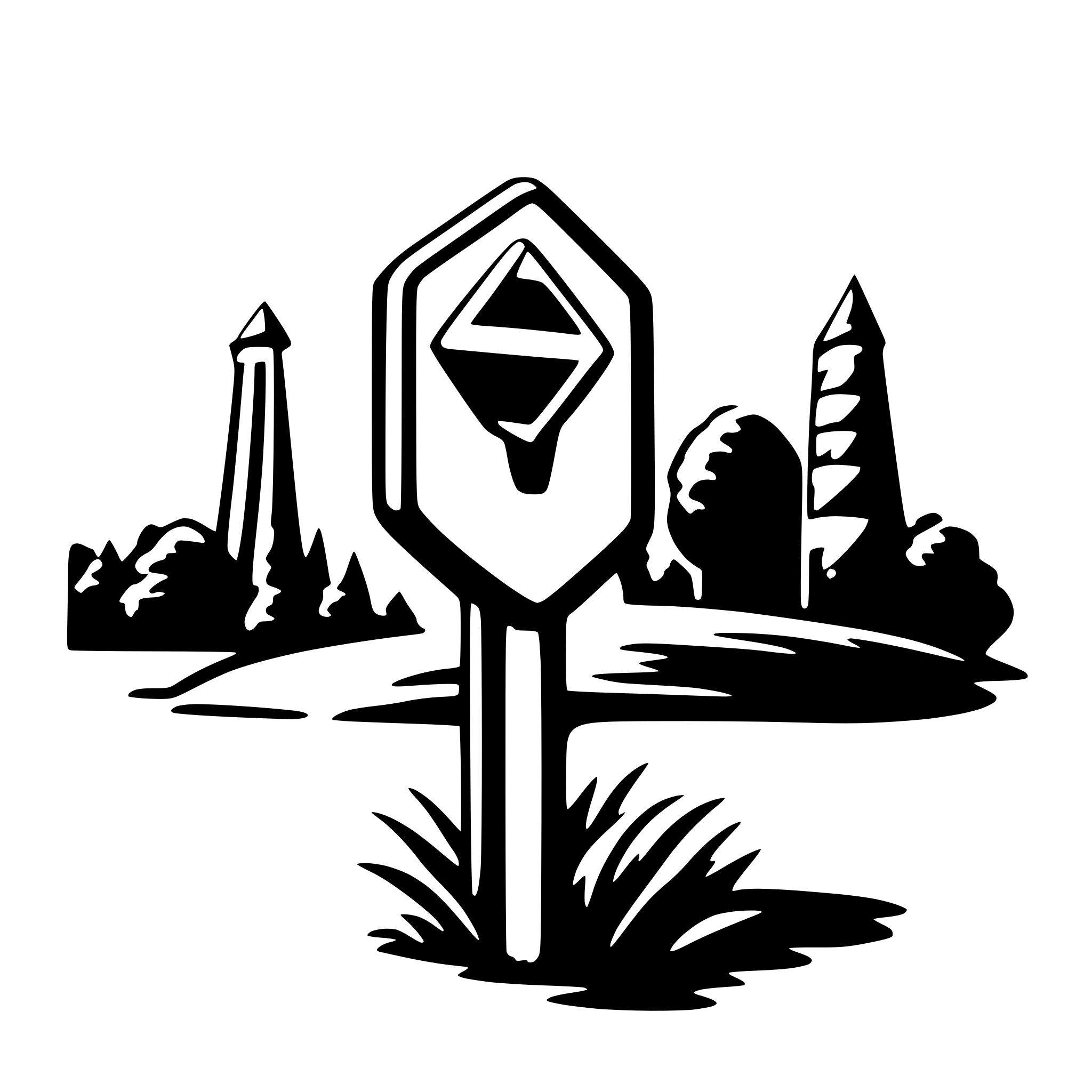 AI-generated SVG of 'very simple location pin'