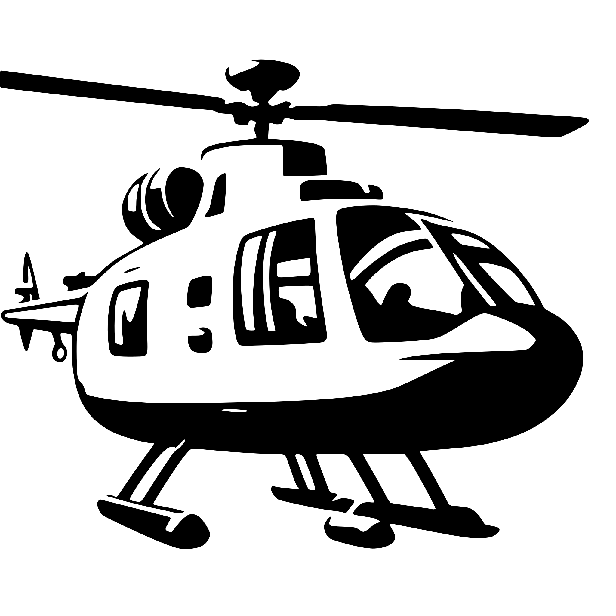 AI-generated SVG of a helicopter with arms