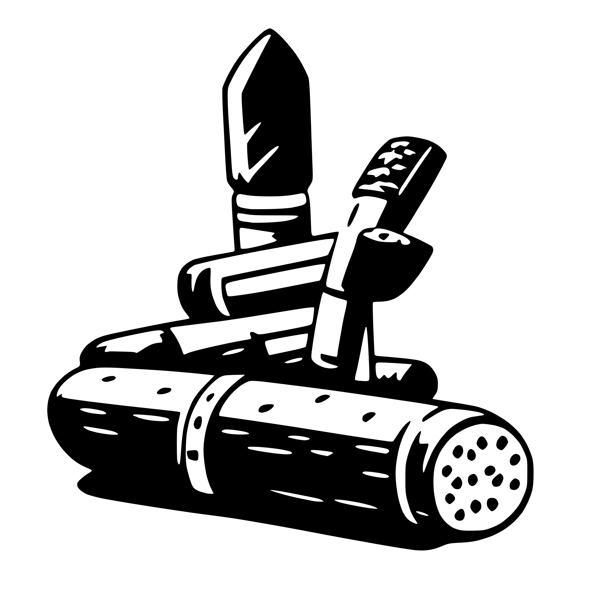 AI-generated SVG of 'cigar'
