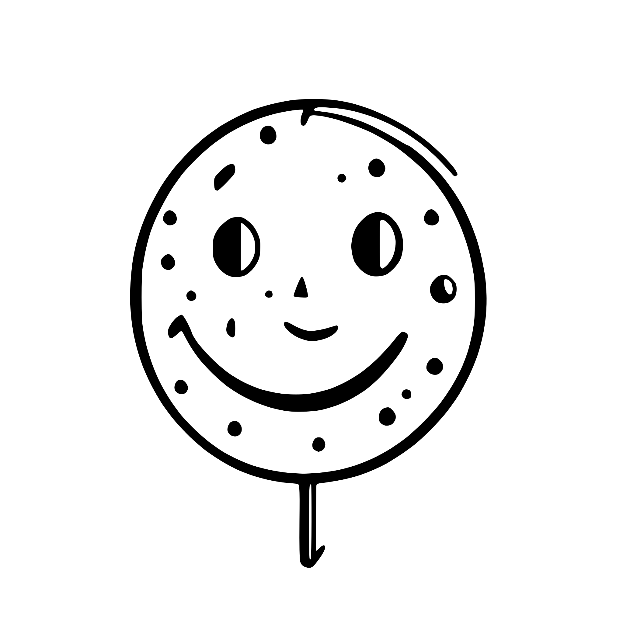 AI-generated SVG of a create a svg where first there appears a dot on the left, then there appears a dot on the right and after that a lign or arrow underneath both dots connects them, forming a smiley face