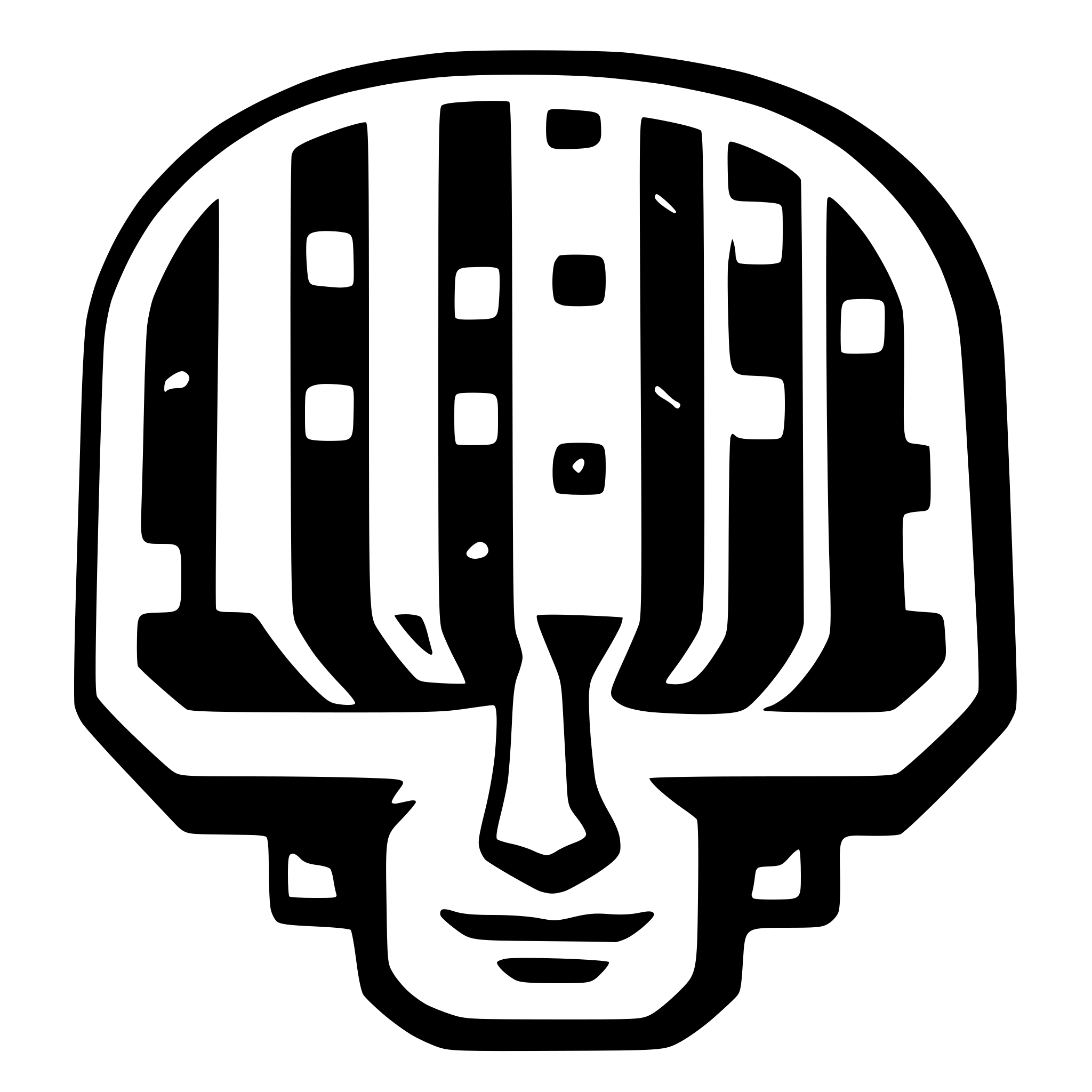 AI-generated SVG of a An electronic brain