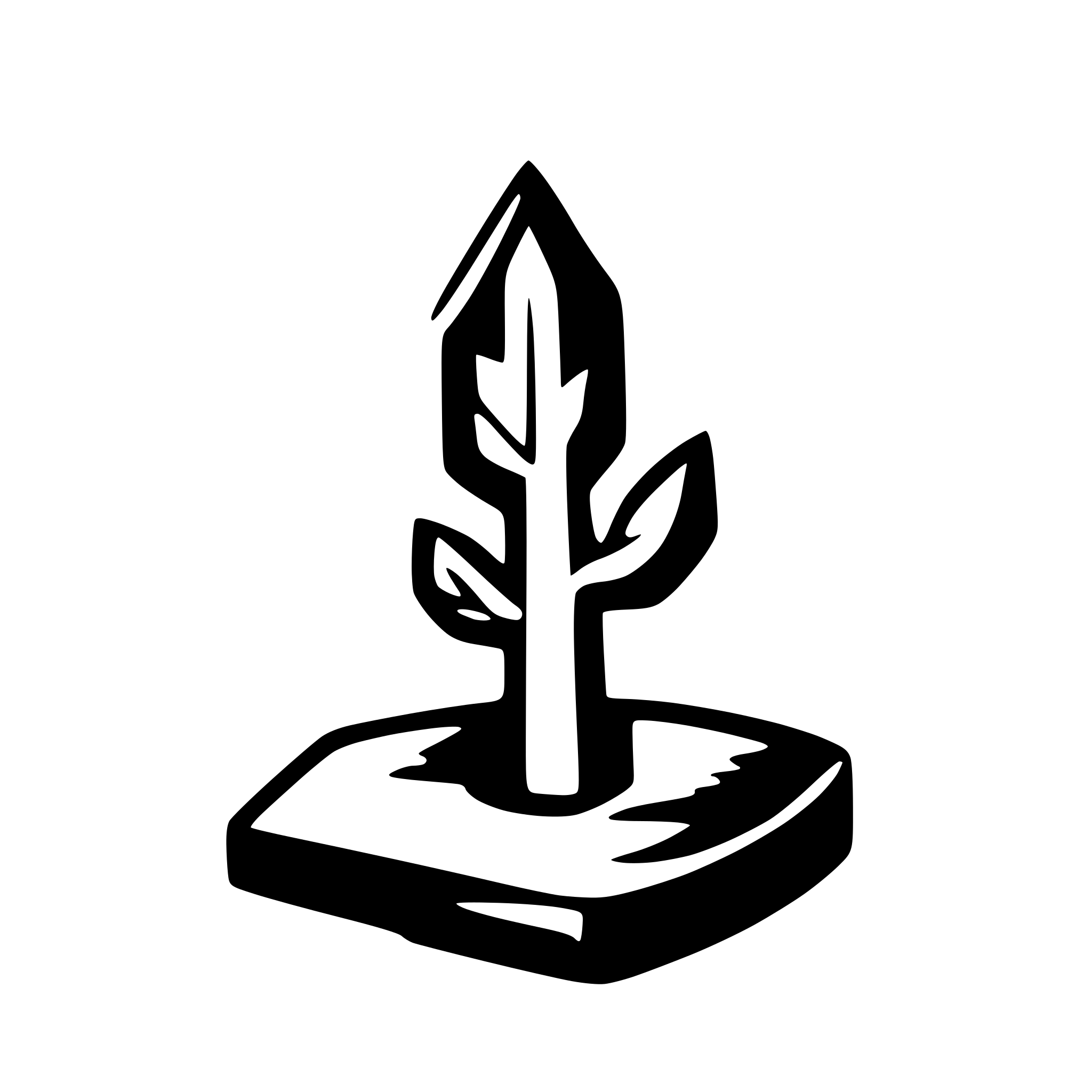 AI-generated SVG of 'four'