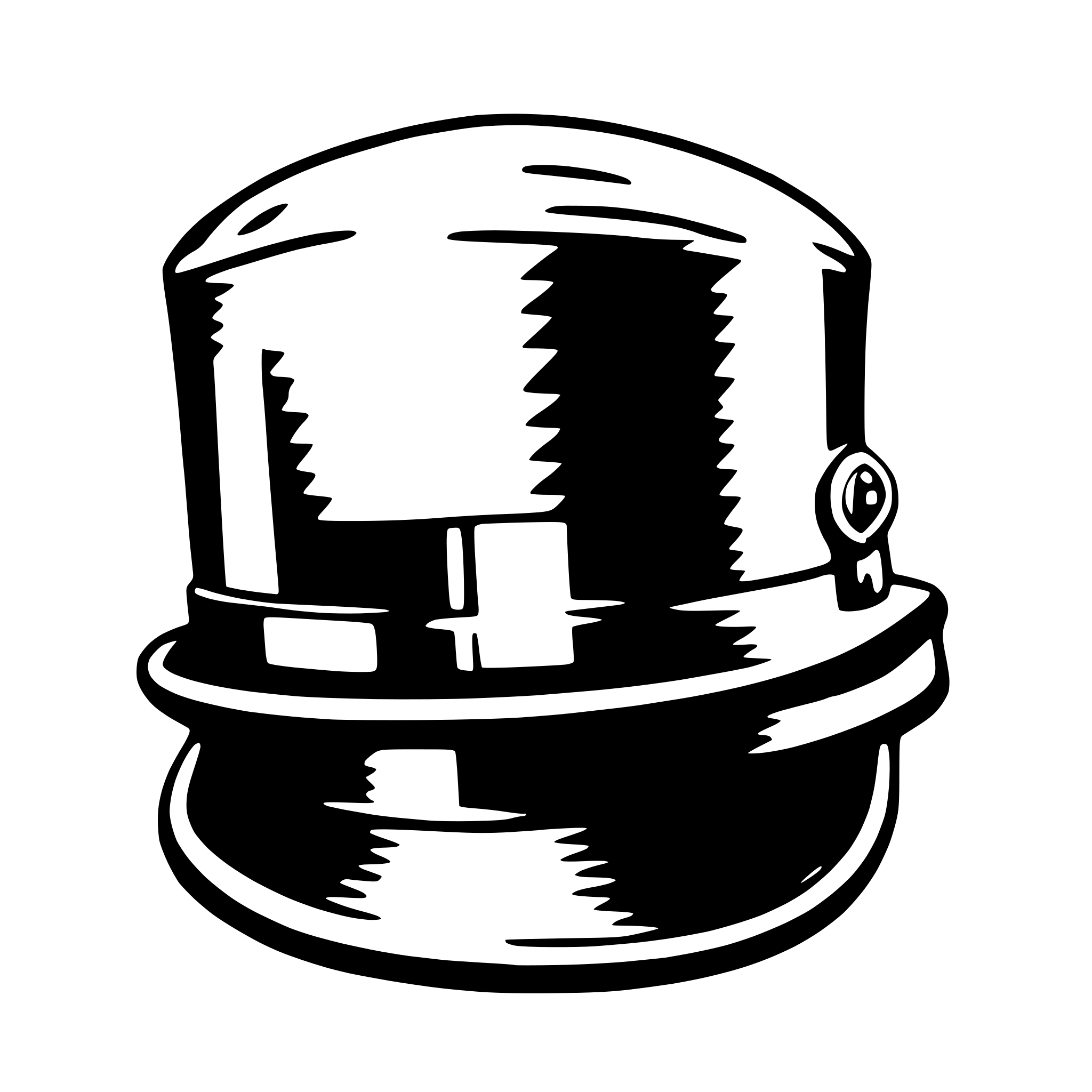 AI-generated SVG of a cap
