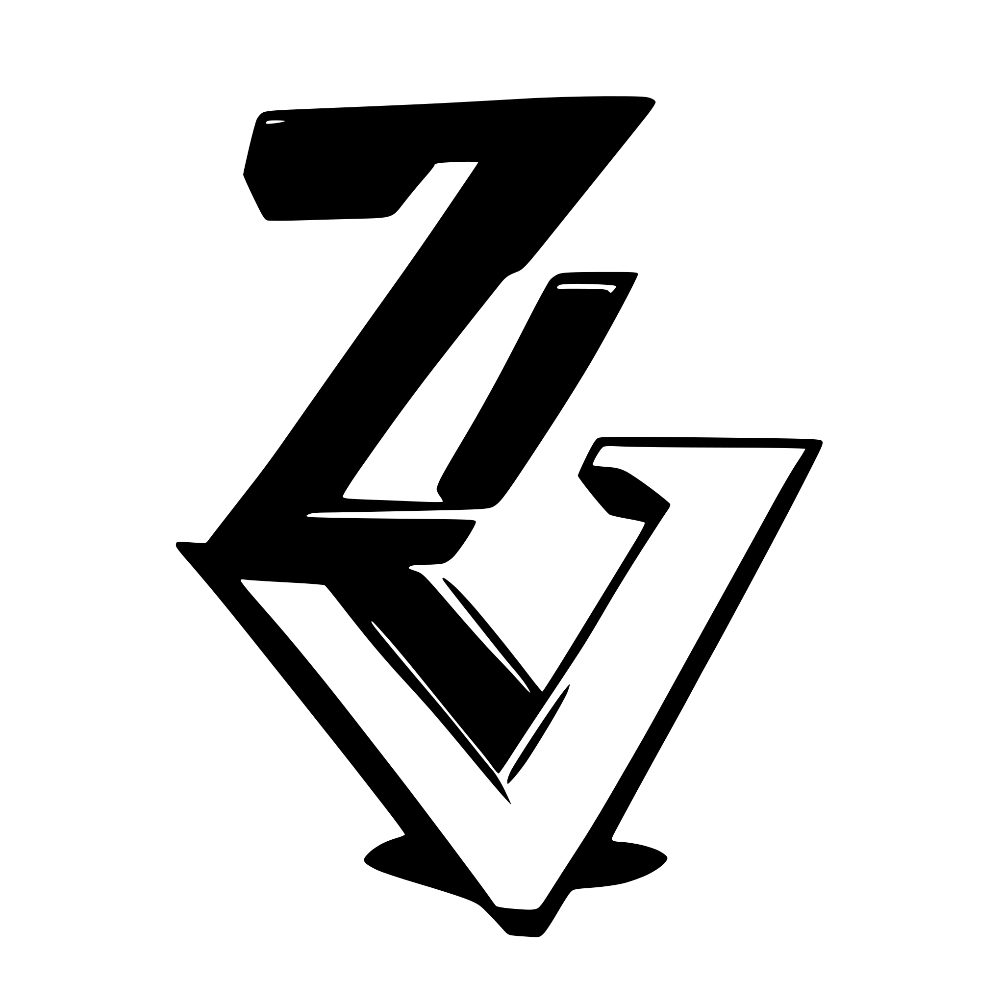 AI-generated SVG of a logo with the letters z and V in orange and blue