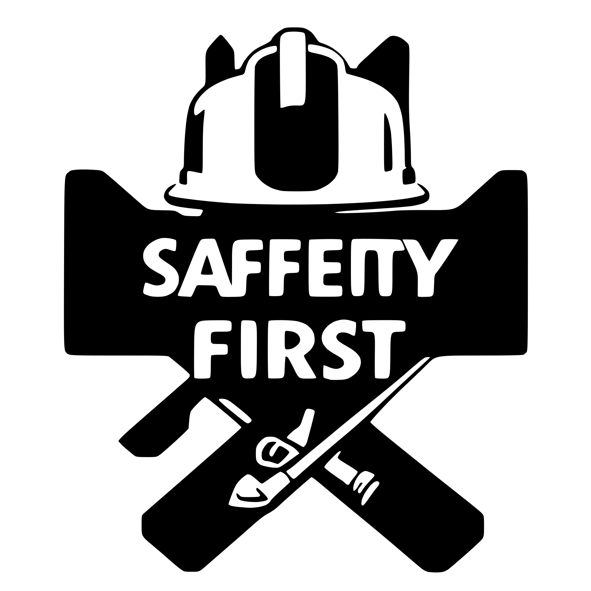 AI-generated SVG of a Safety First - ALWAYS