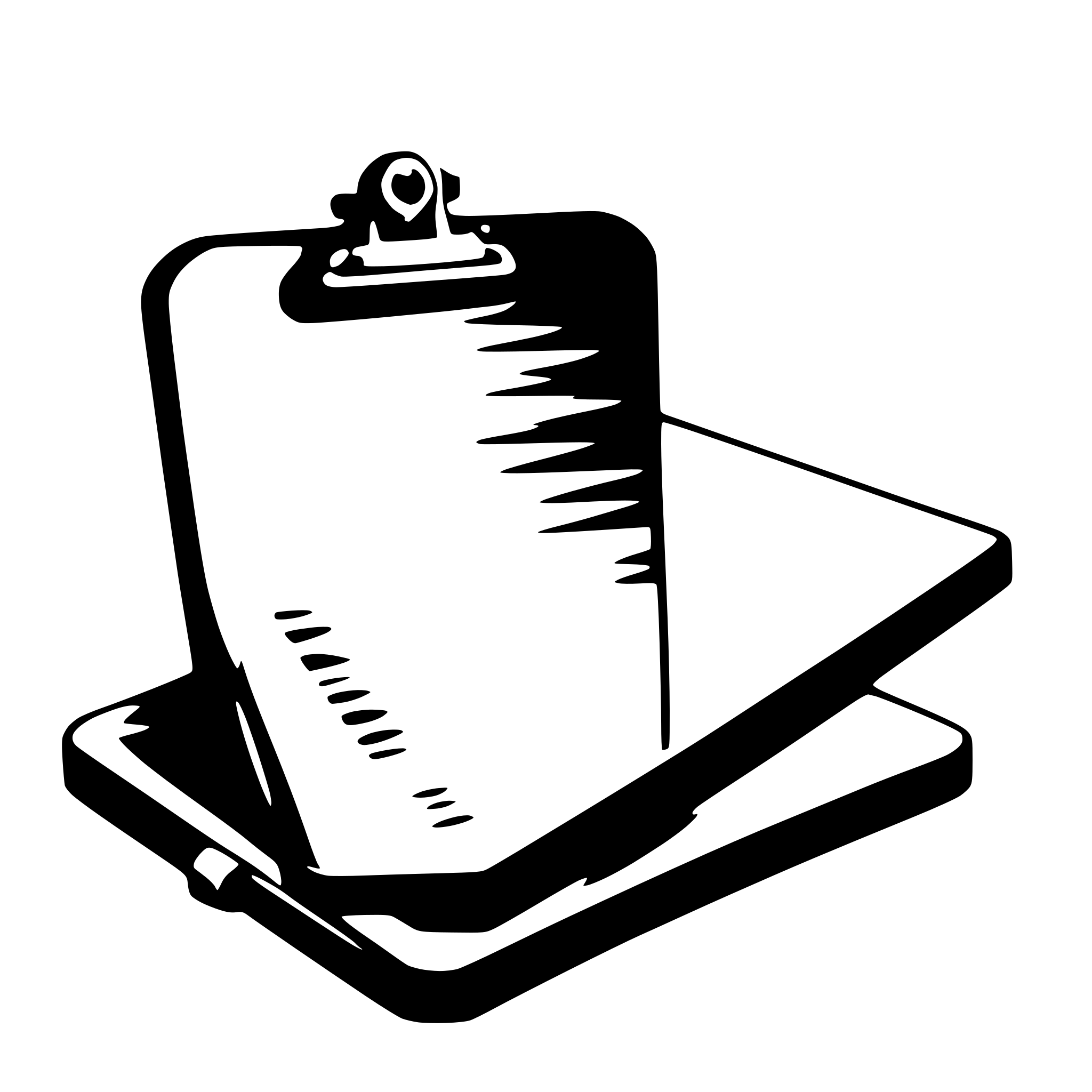 AI-generated SVG of 'two overlapping clipboards'