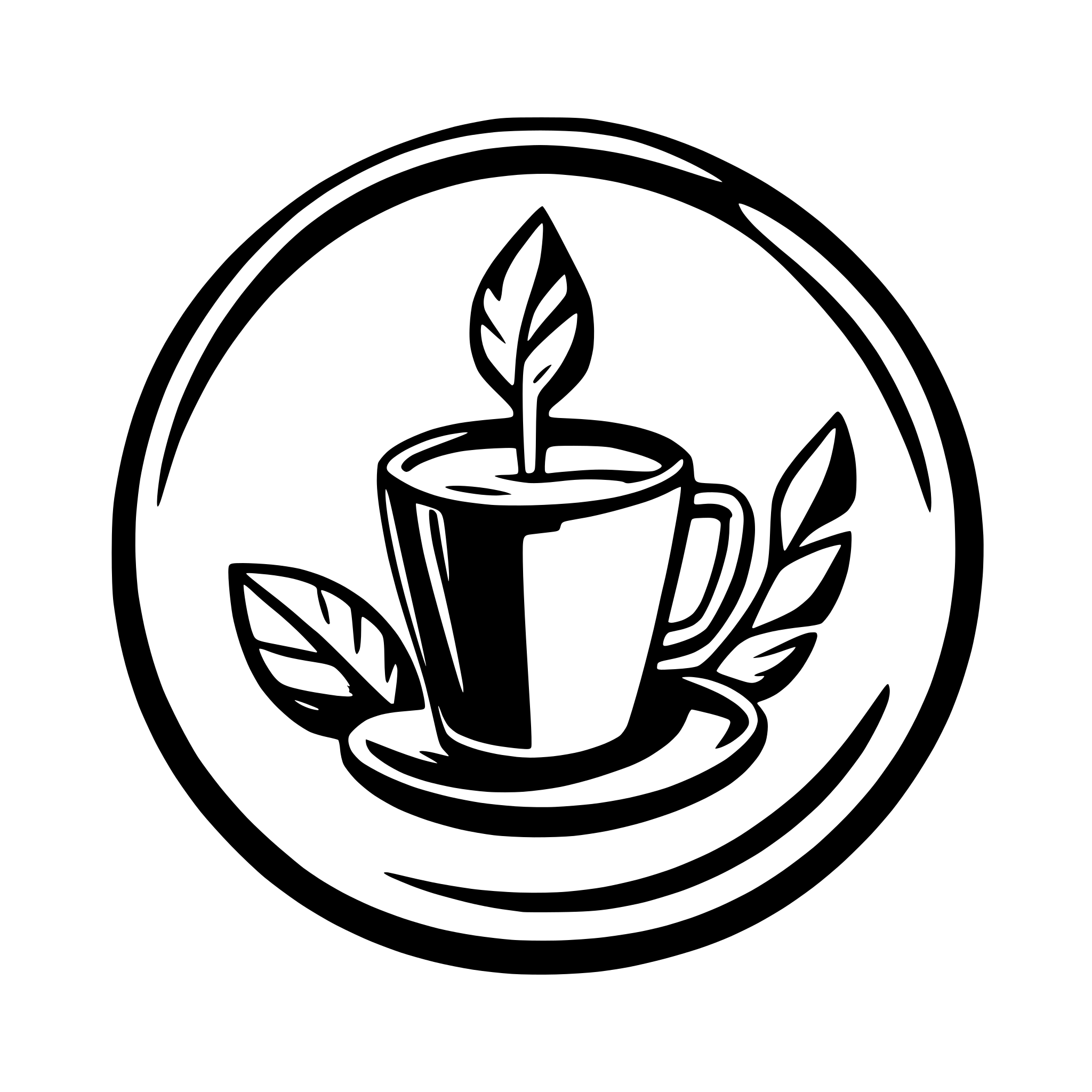 AI-generated SVG of a Generate coffee logotype