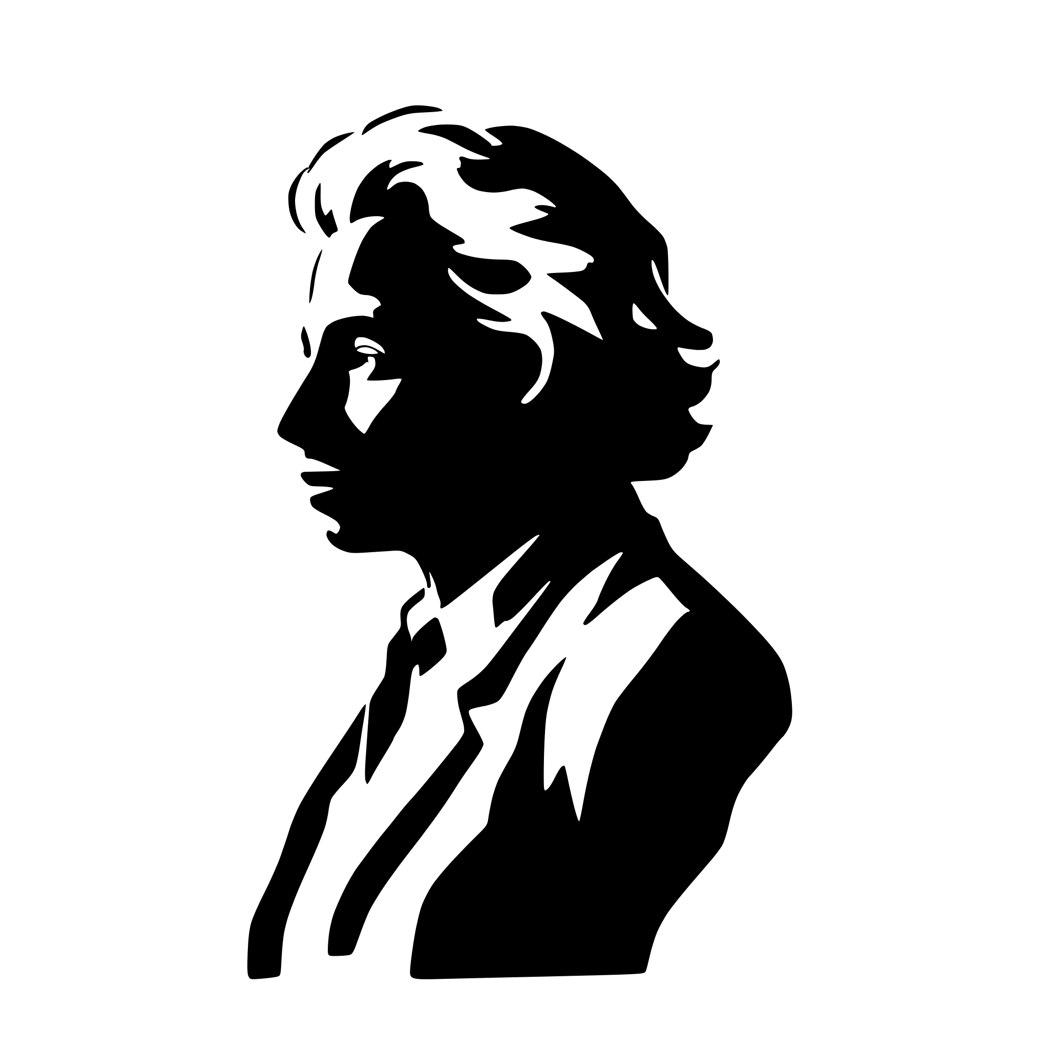 AI-generated SVG of a albert einstein
