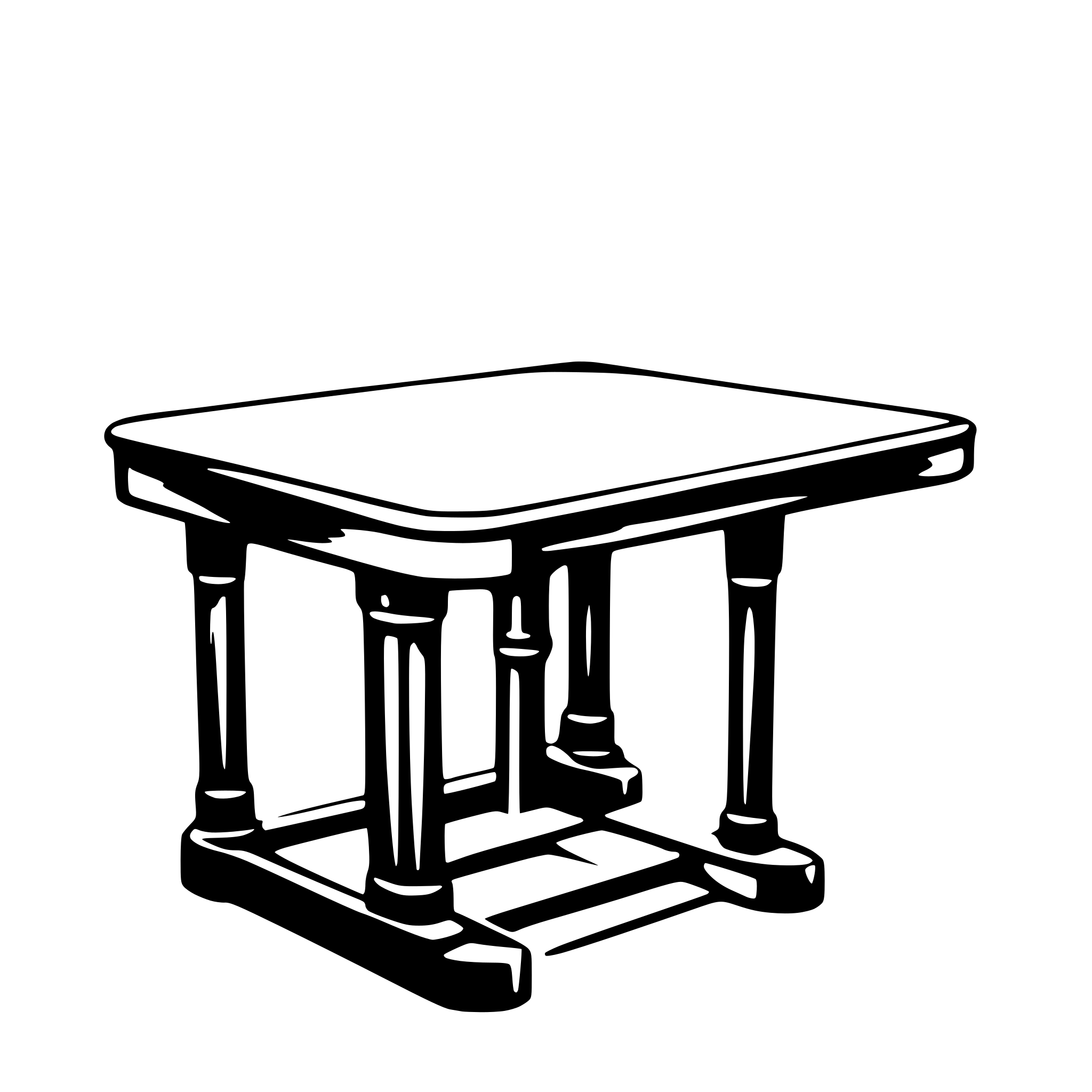 AI-generated SVG of 'table for laser cut'