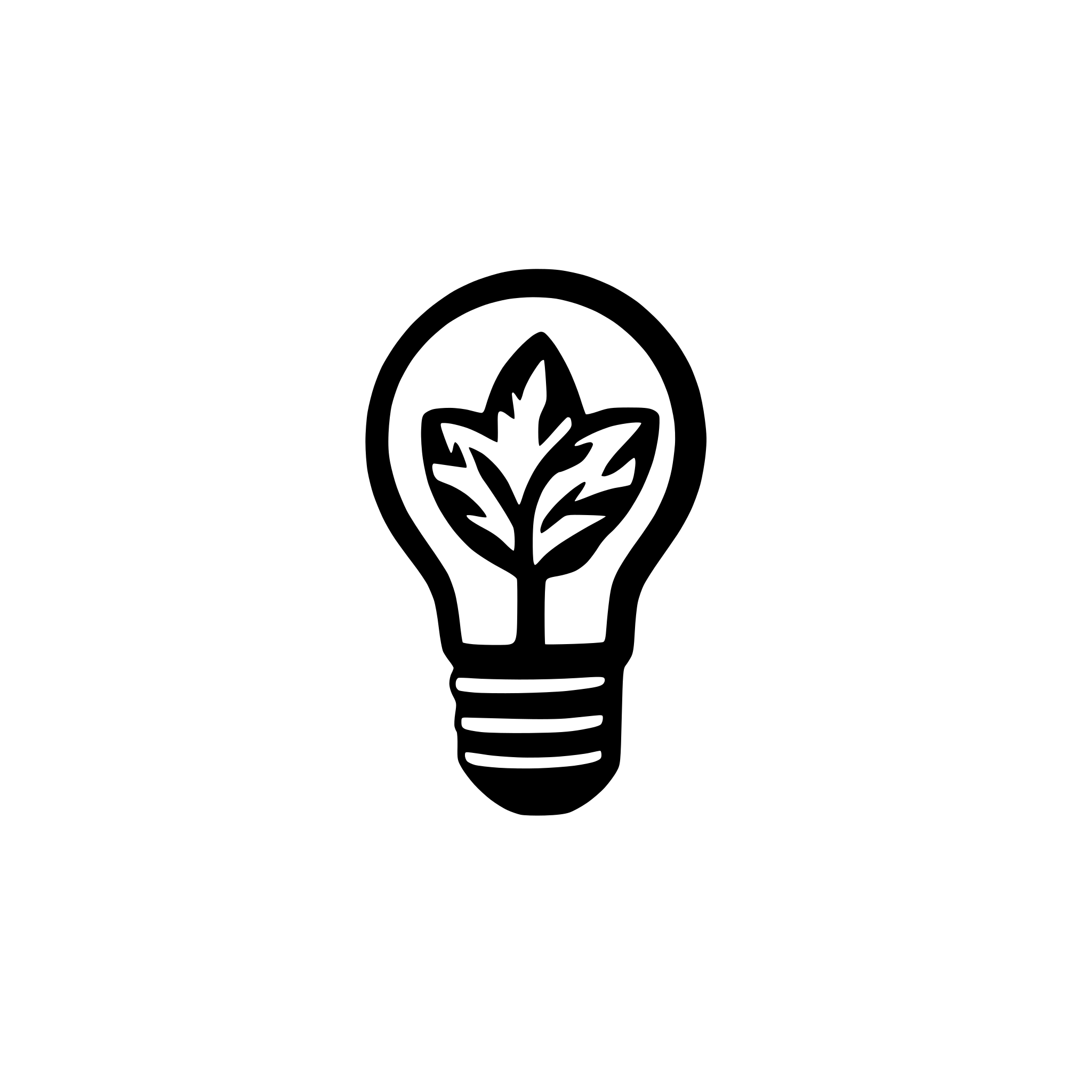 AI-generated SVG of a an icon of a mystical light bulb with a cheese icon on it