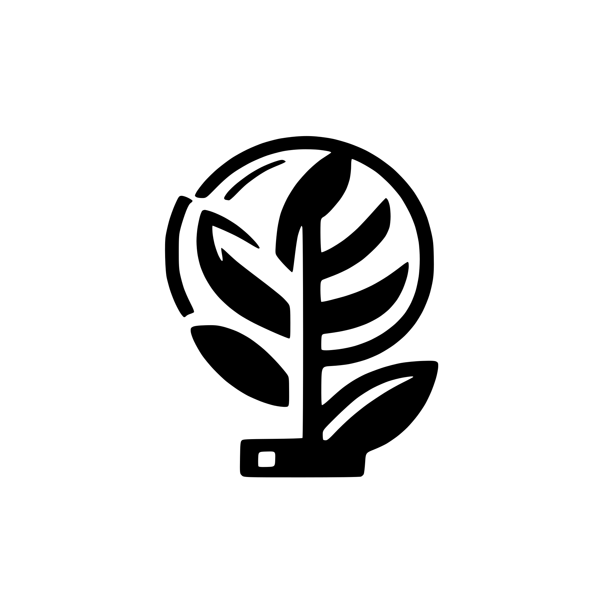 AI-generated SVG of a create a simple icon for presentations