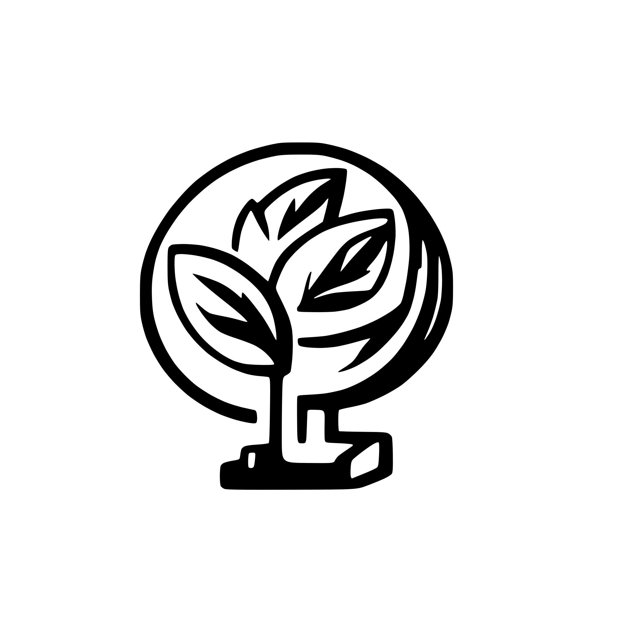 AI-generated SVG of 'AI bot logo green'