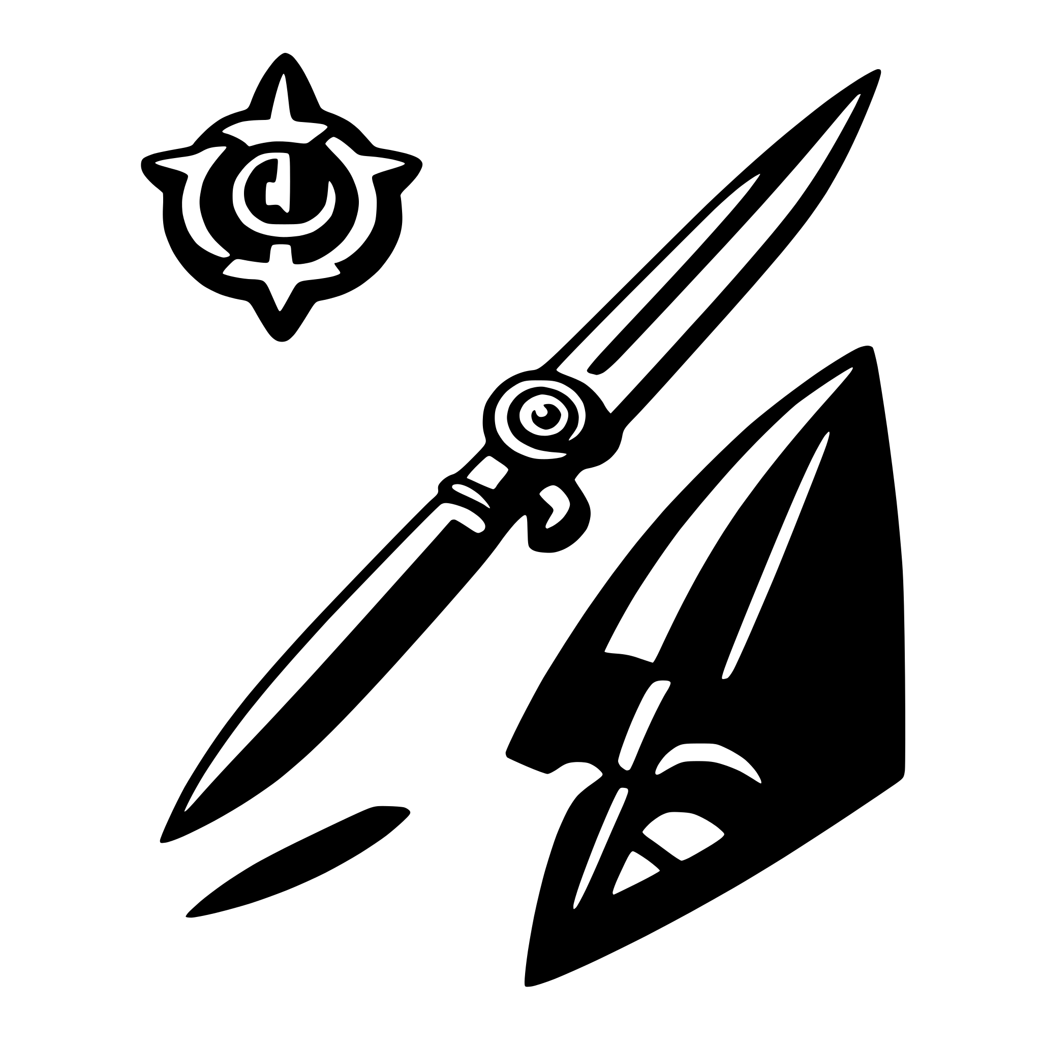AI-generated SVG of a scissors