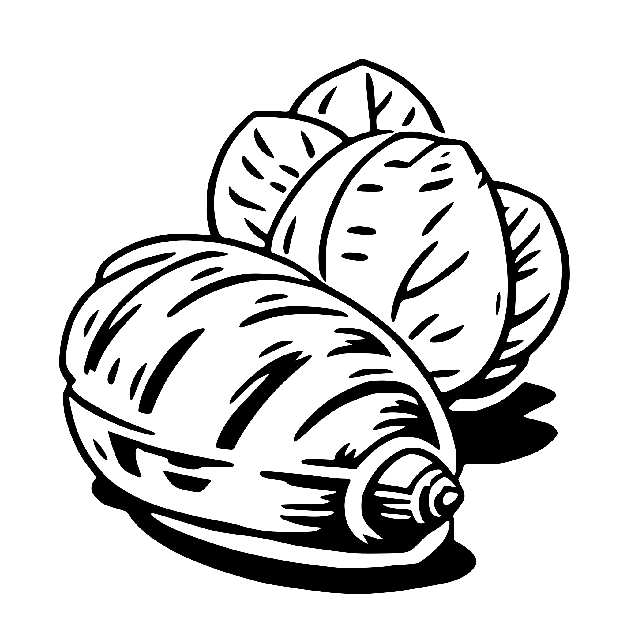 AI-generated SVG of 'brussels sprouts'