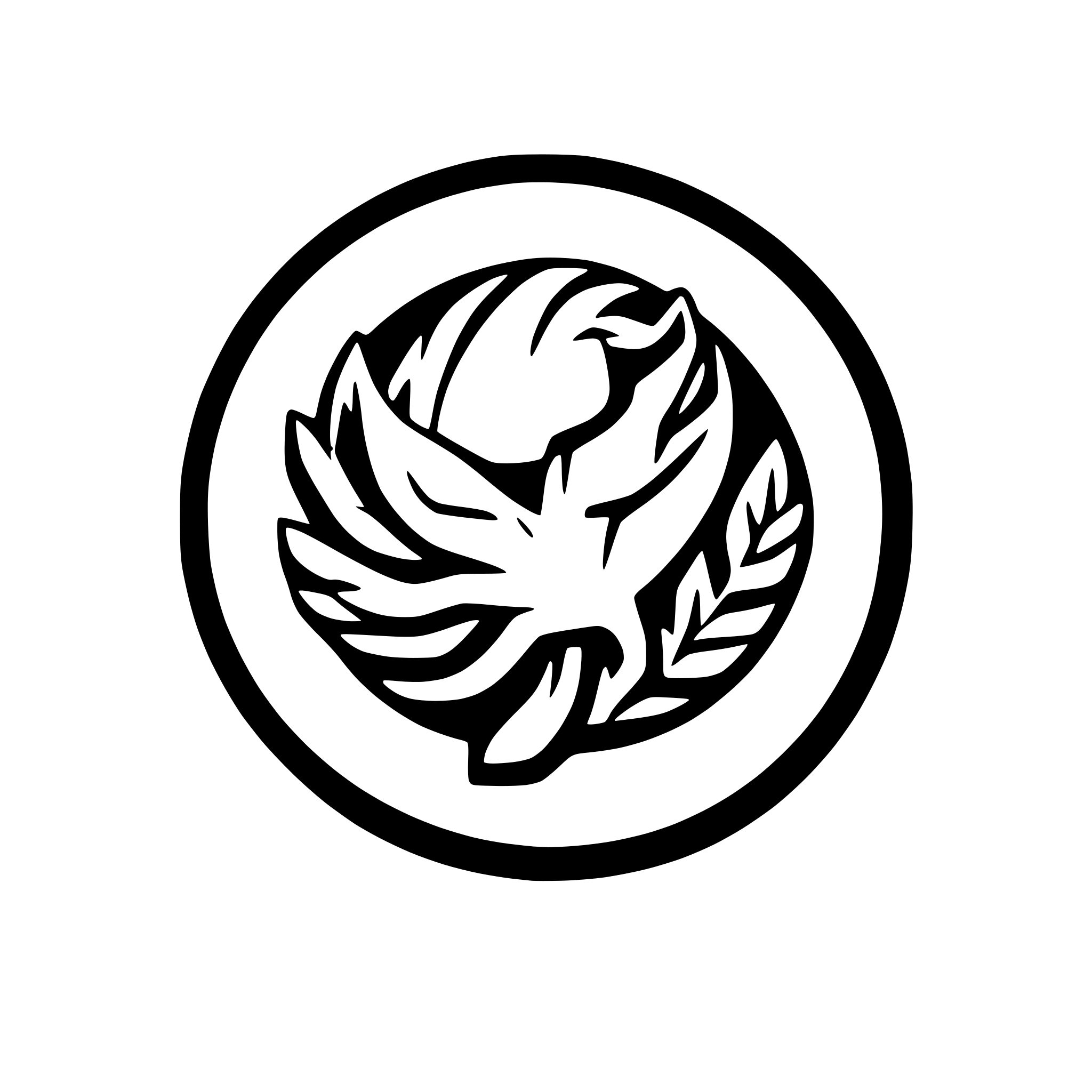 AI-generated SVG of a seafood restaurant logo with letter L