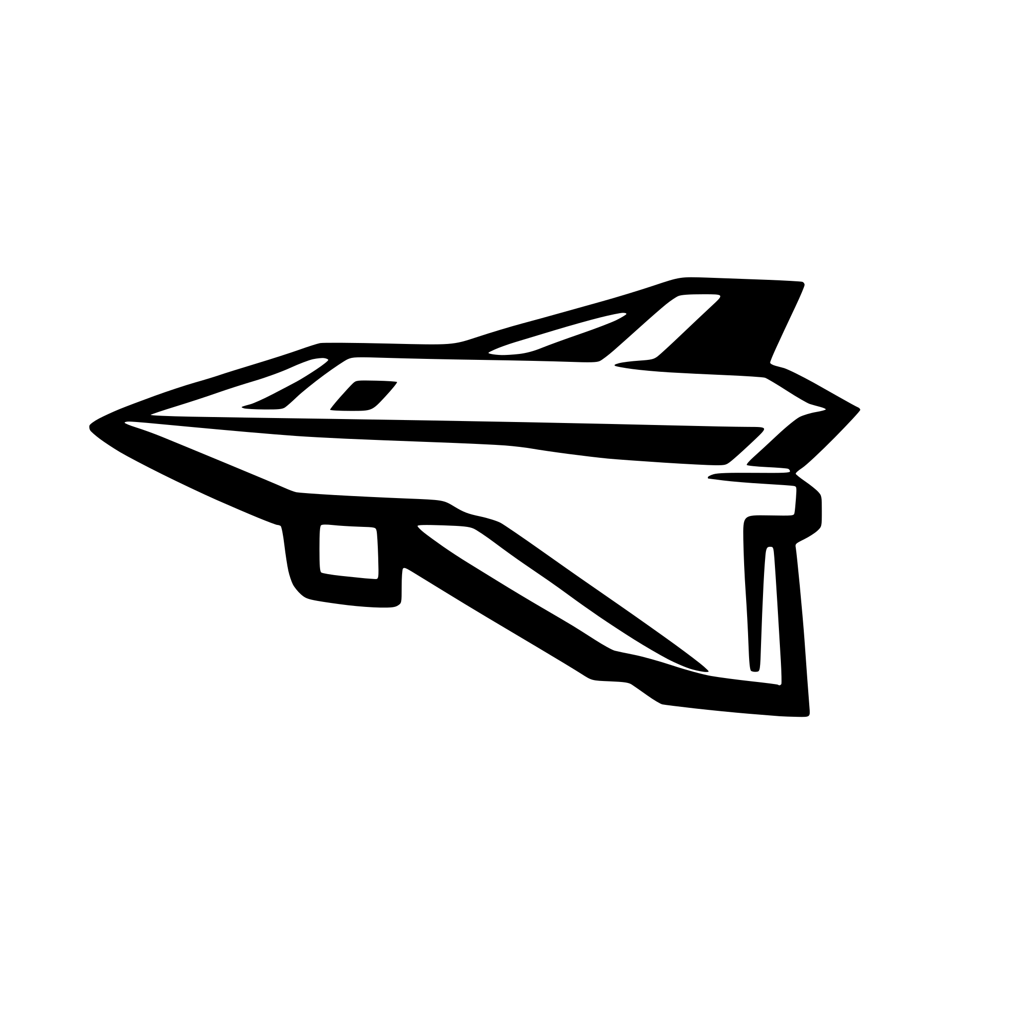 AI-generated SVG of a paper airplane