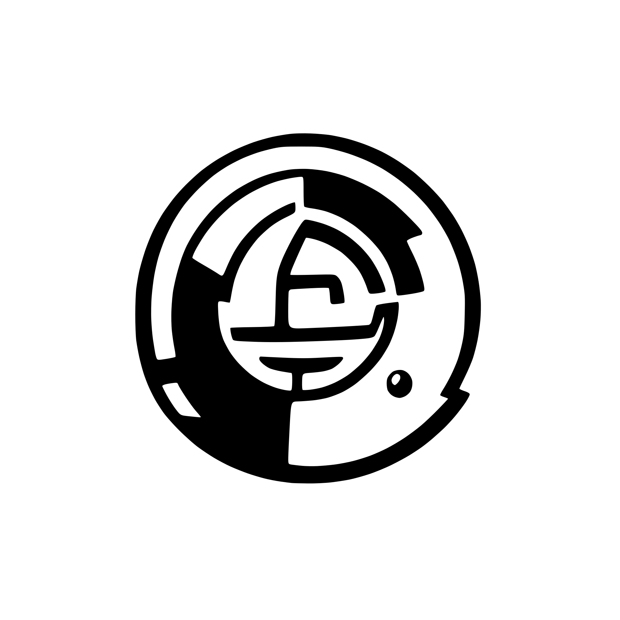 AI-generated SVG of a symmetrical decentralized communication